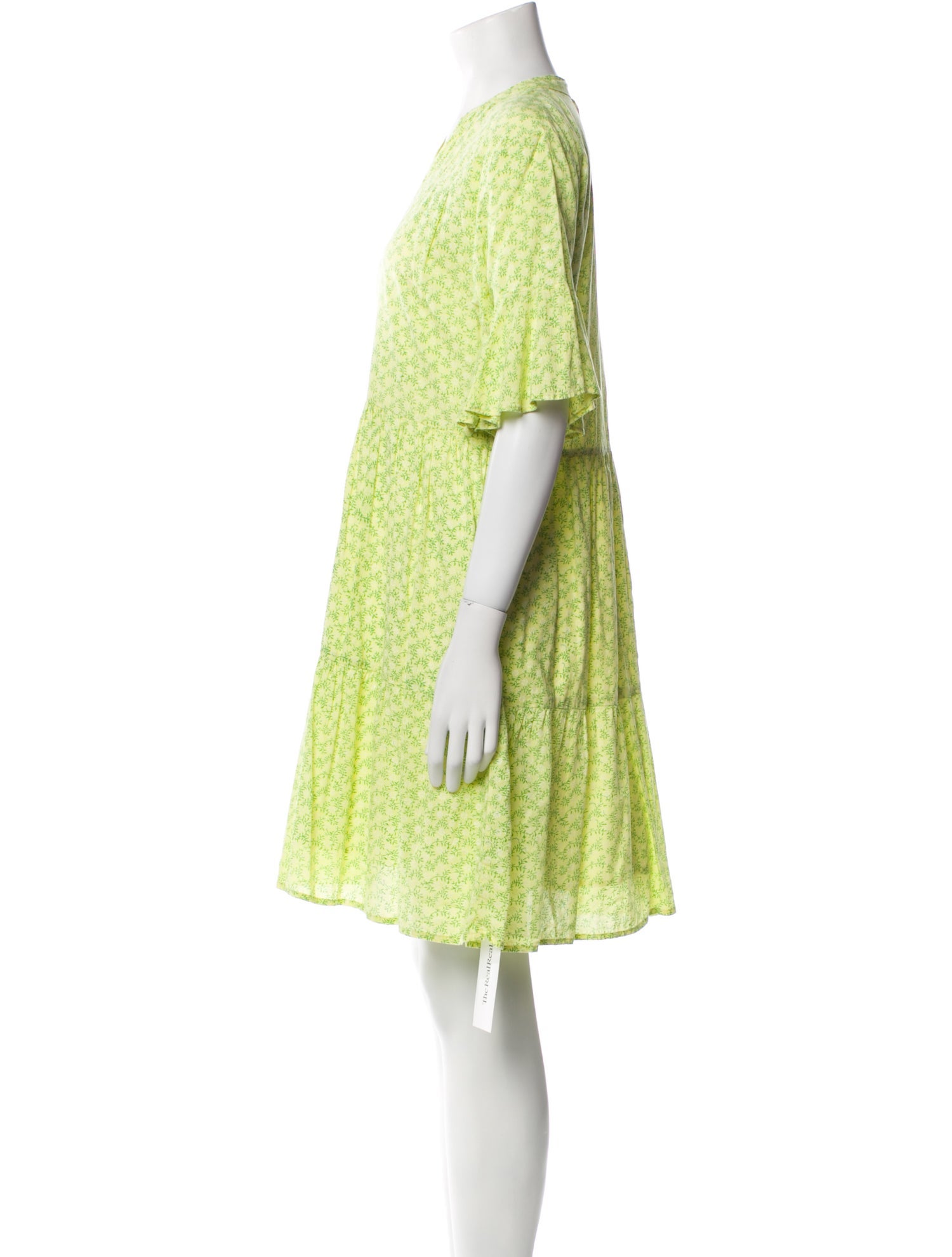 Banjanan Floral Print Mini Dress