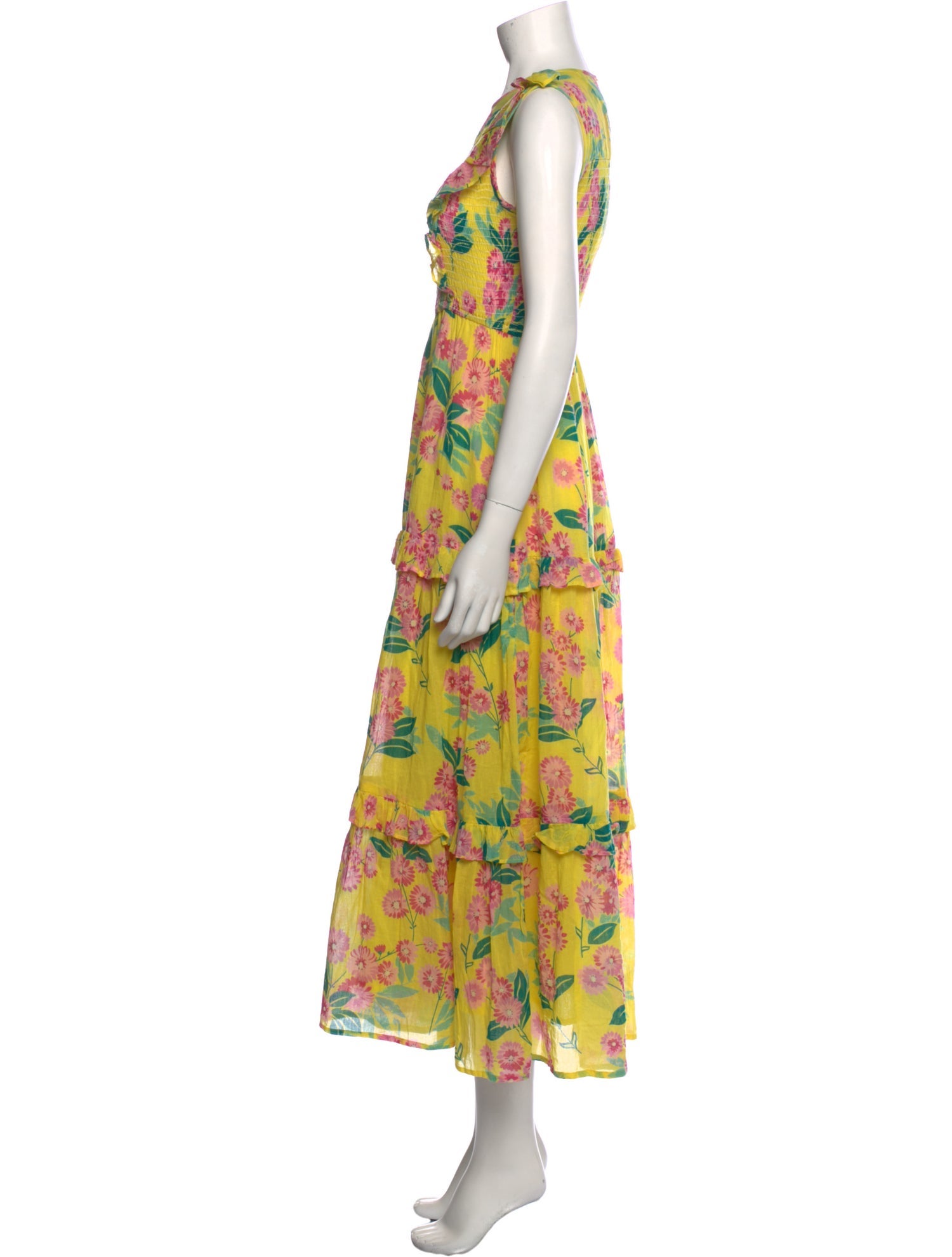 Banjanan Floral Print Long Dress w/ Tags