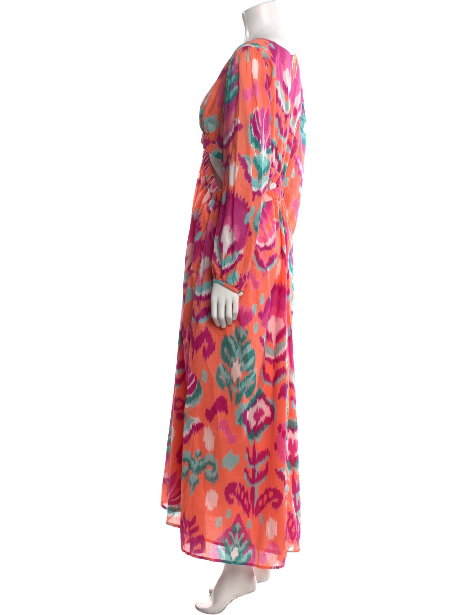 Banjanan Printed Long Dress w/ Tags