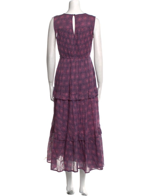 Banjanan Floral Print Long Dress