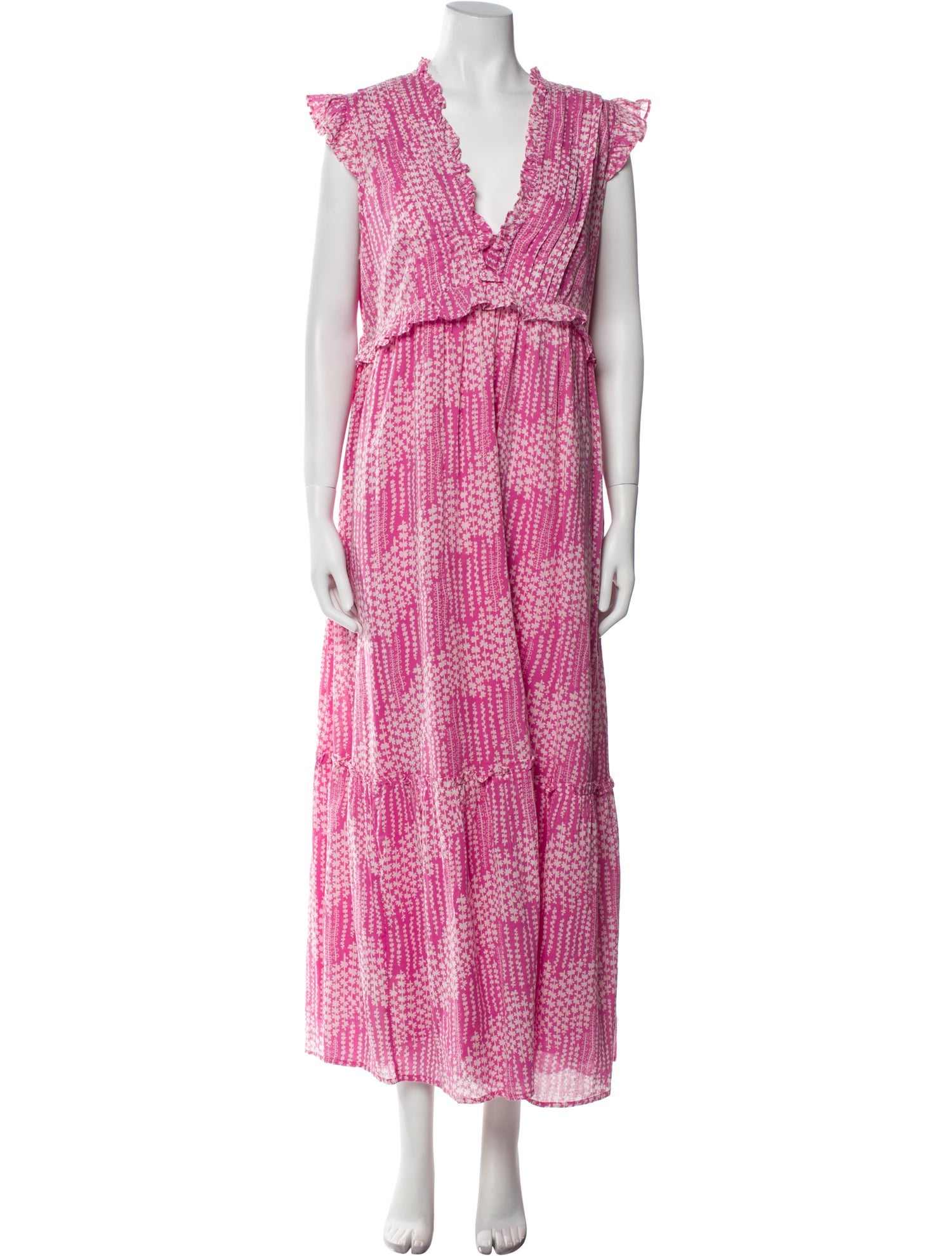 Banjanan Printed Long Dress