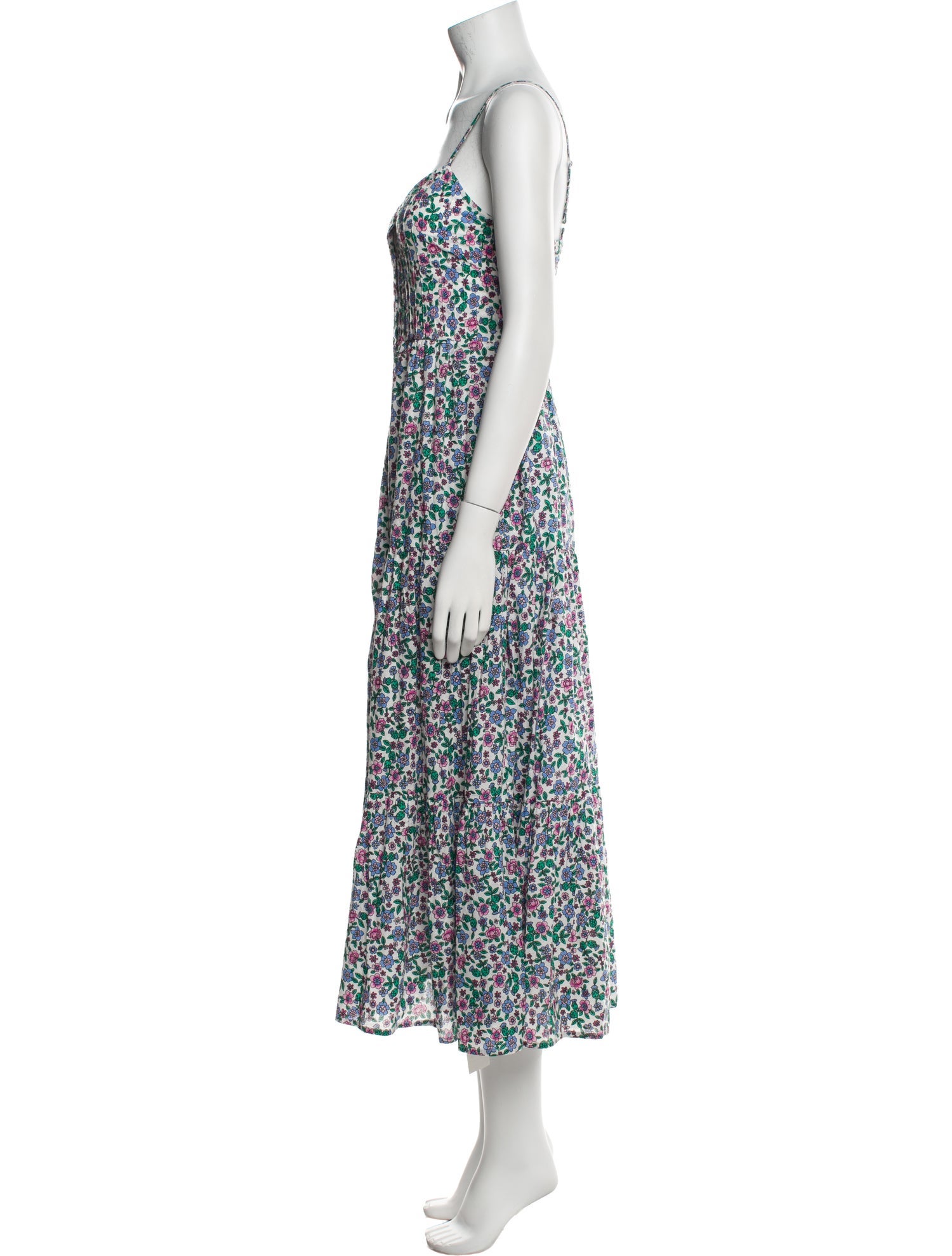 Banjanan Floral Print Long Dress