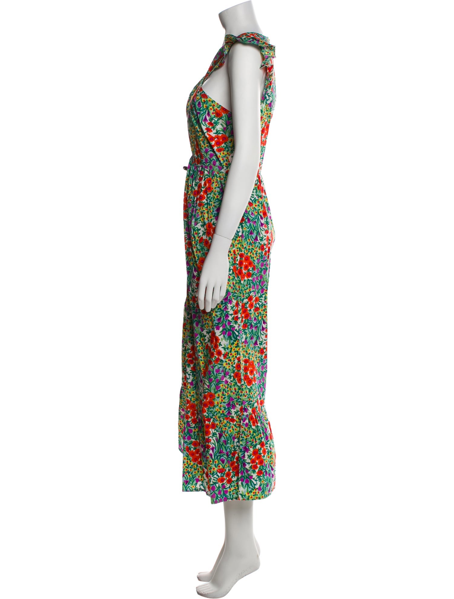 Banjanan Floral Print Long Dress w/ Tags
