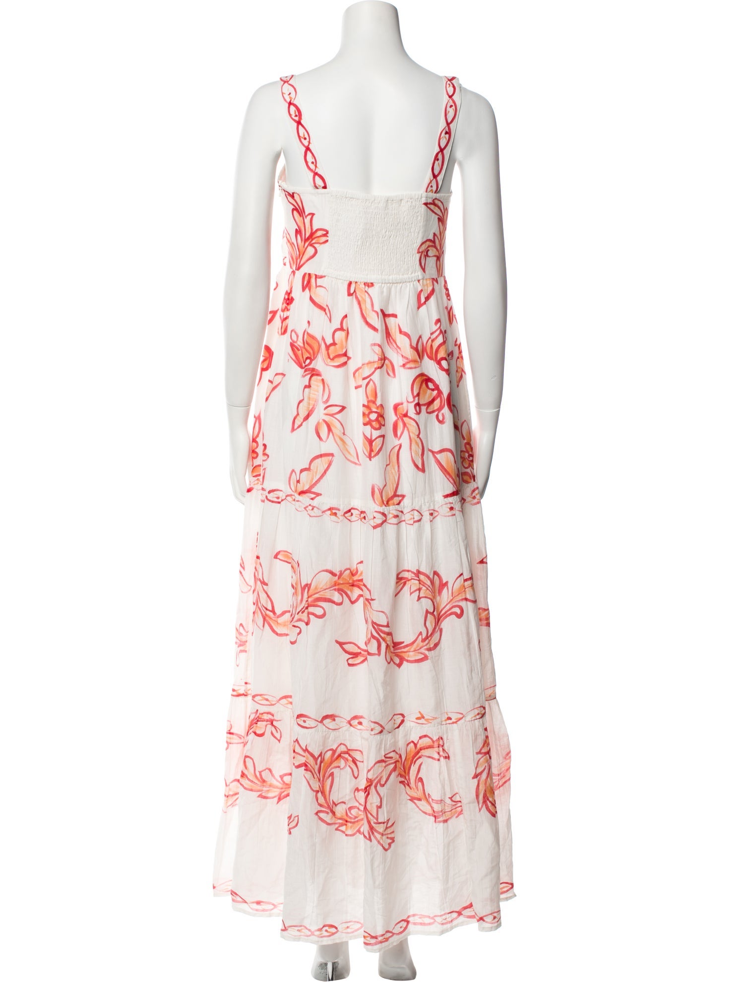 Banjanan Floral Print Long Dress