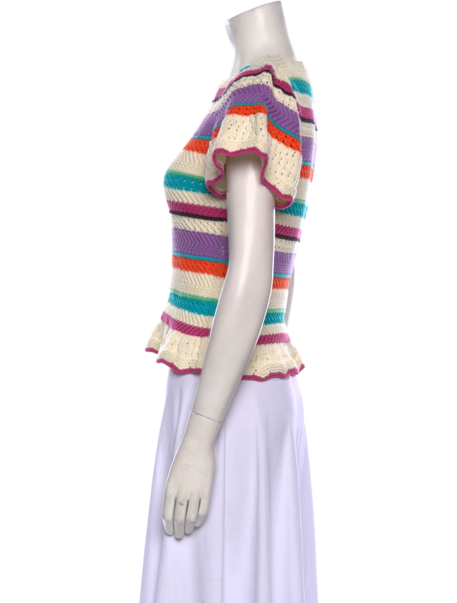 Banjanan Striped Crew Neck Sweater