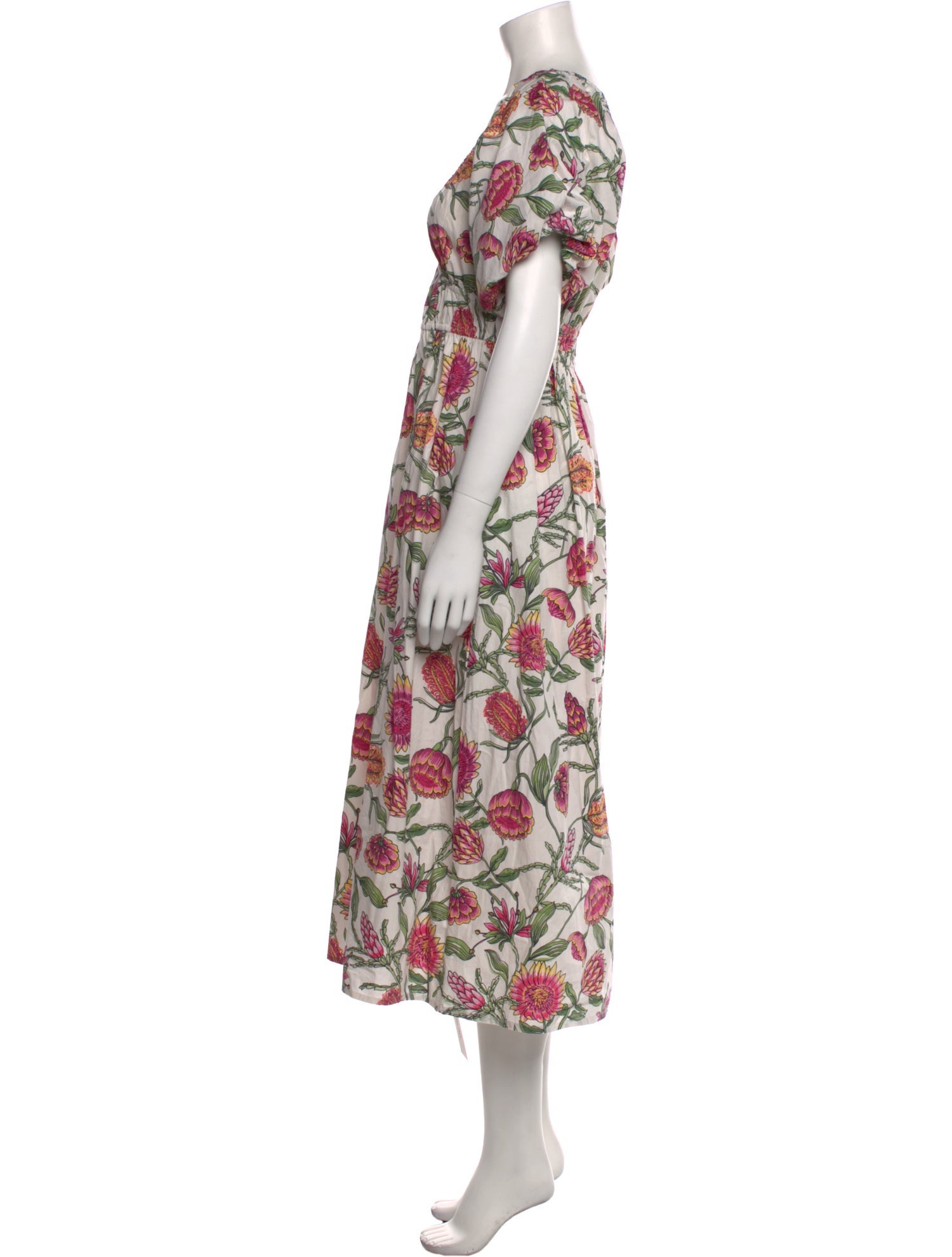 Banjanan Floral Print Long Dress w/ Tags