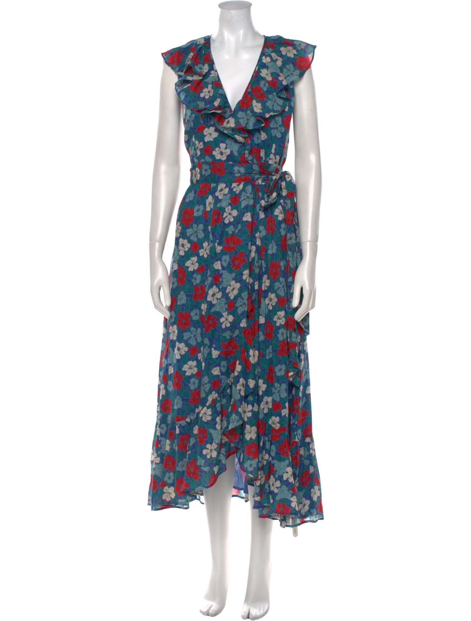 Banjanan Floral Print Long Dress