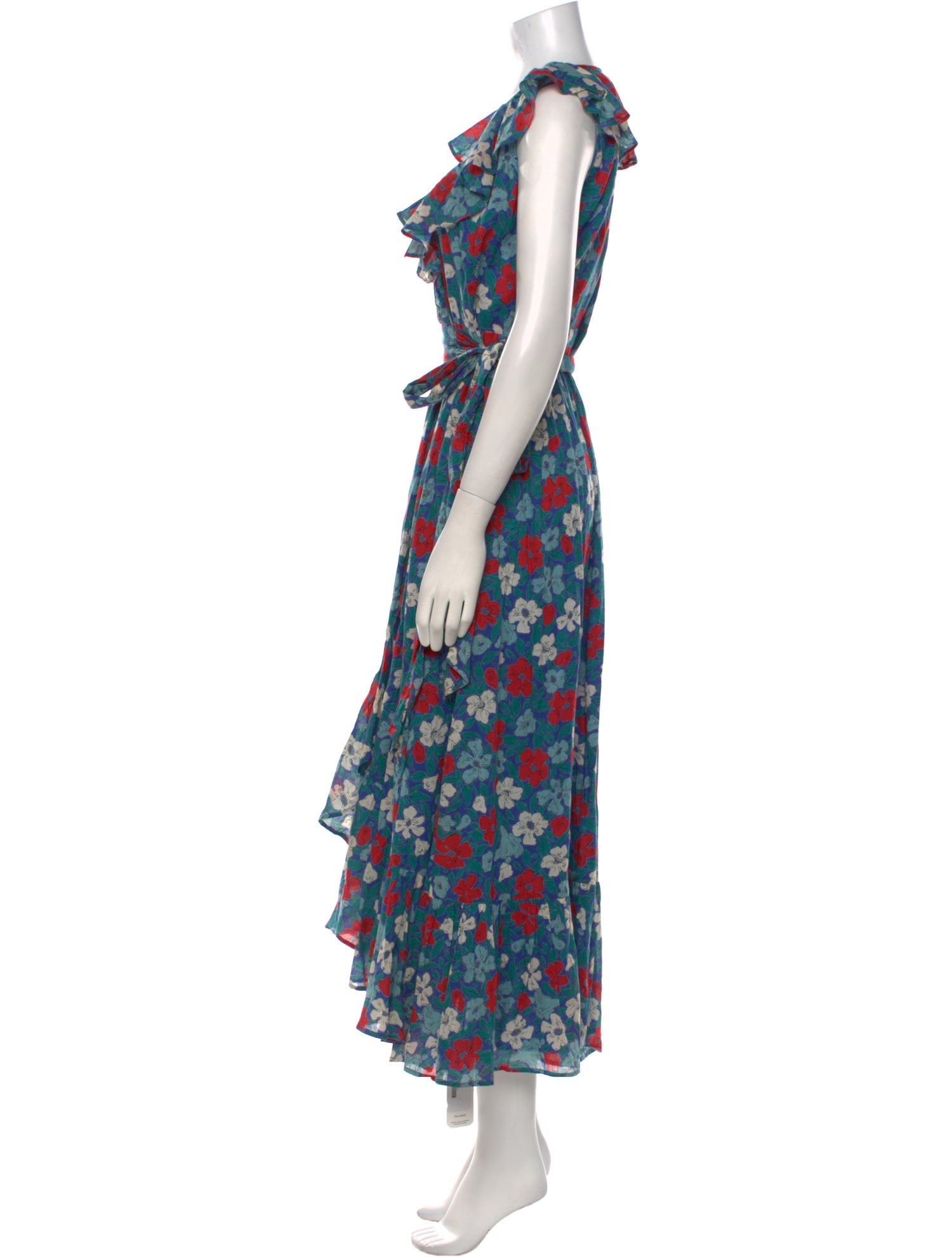 Banjanan Floral Print Long Dress