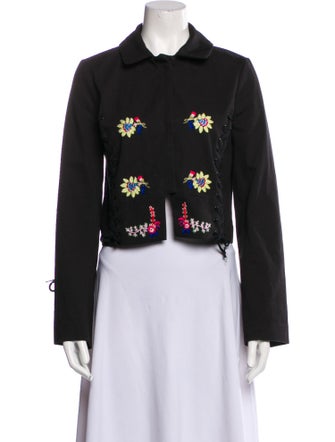 Banjanan Graphic Print Evening Jacket