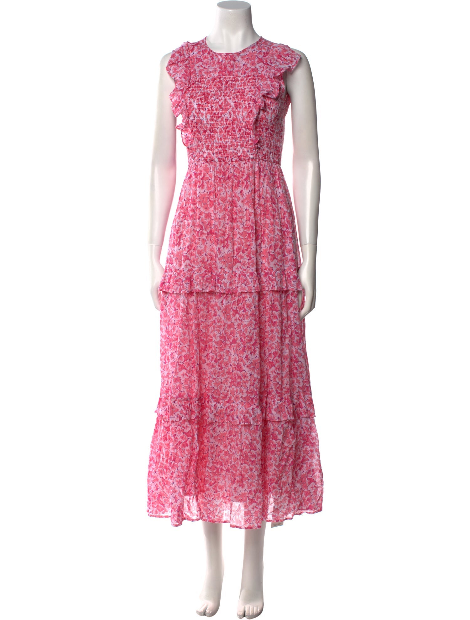 Banjanan Floral Print Long Dress