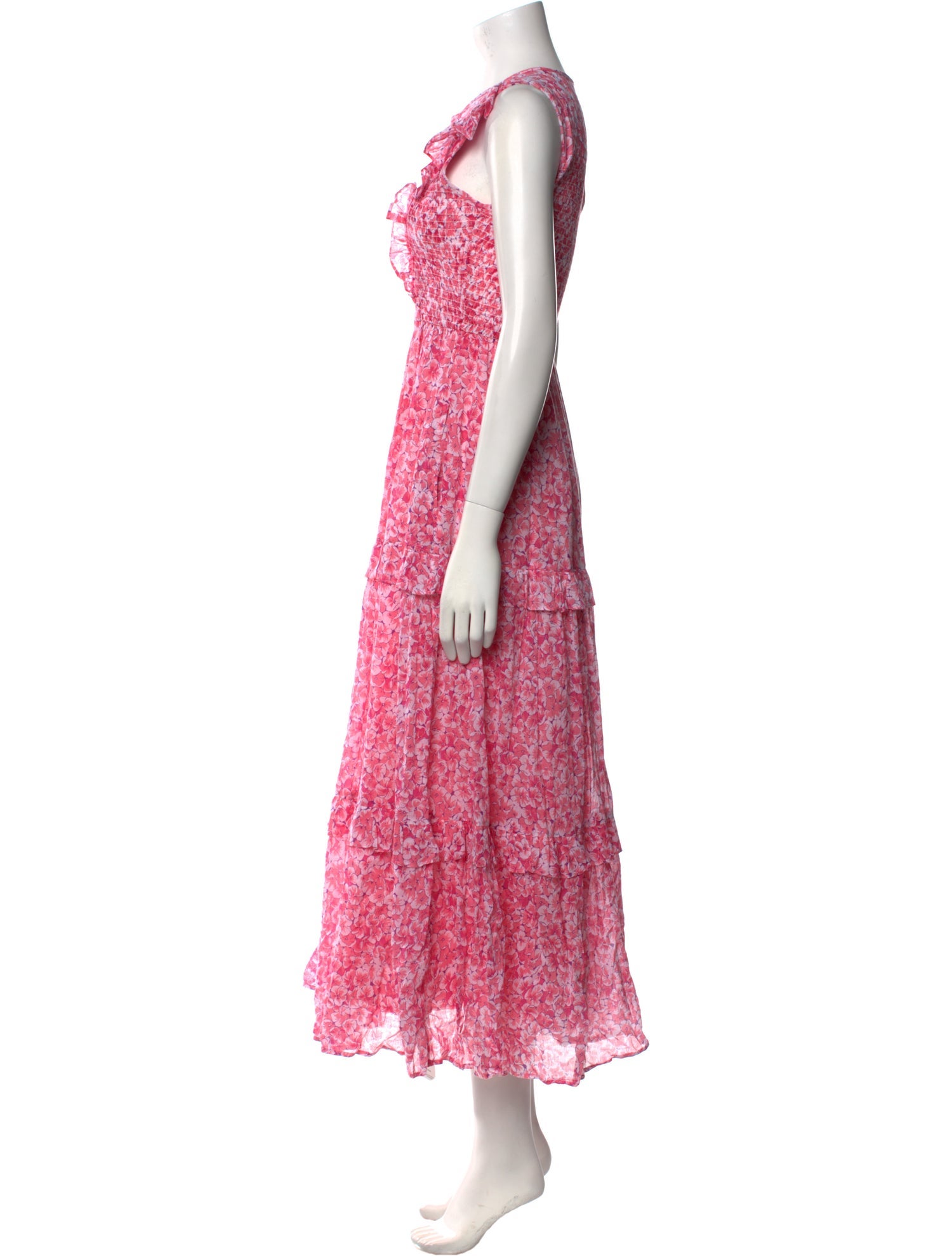Banjanan Floral Print Long Dress