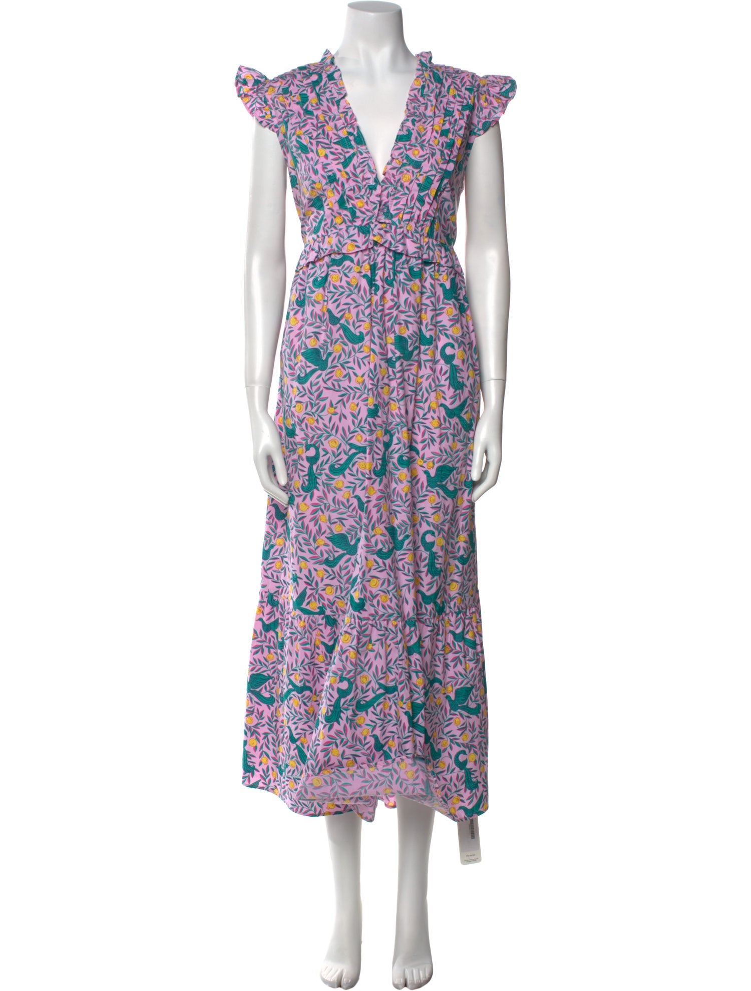Banjanan Floral Print Long Dress
