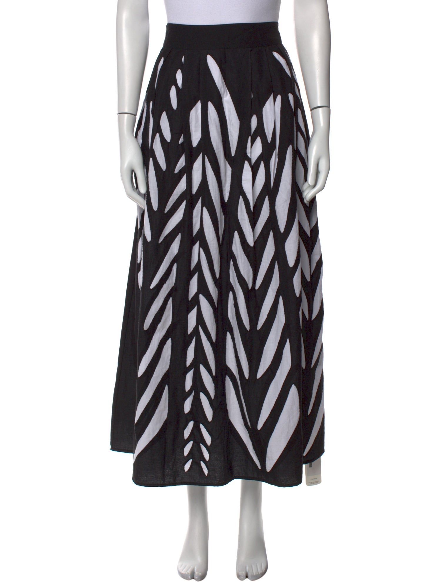 Banjanan Printed Midi Length Skirt