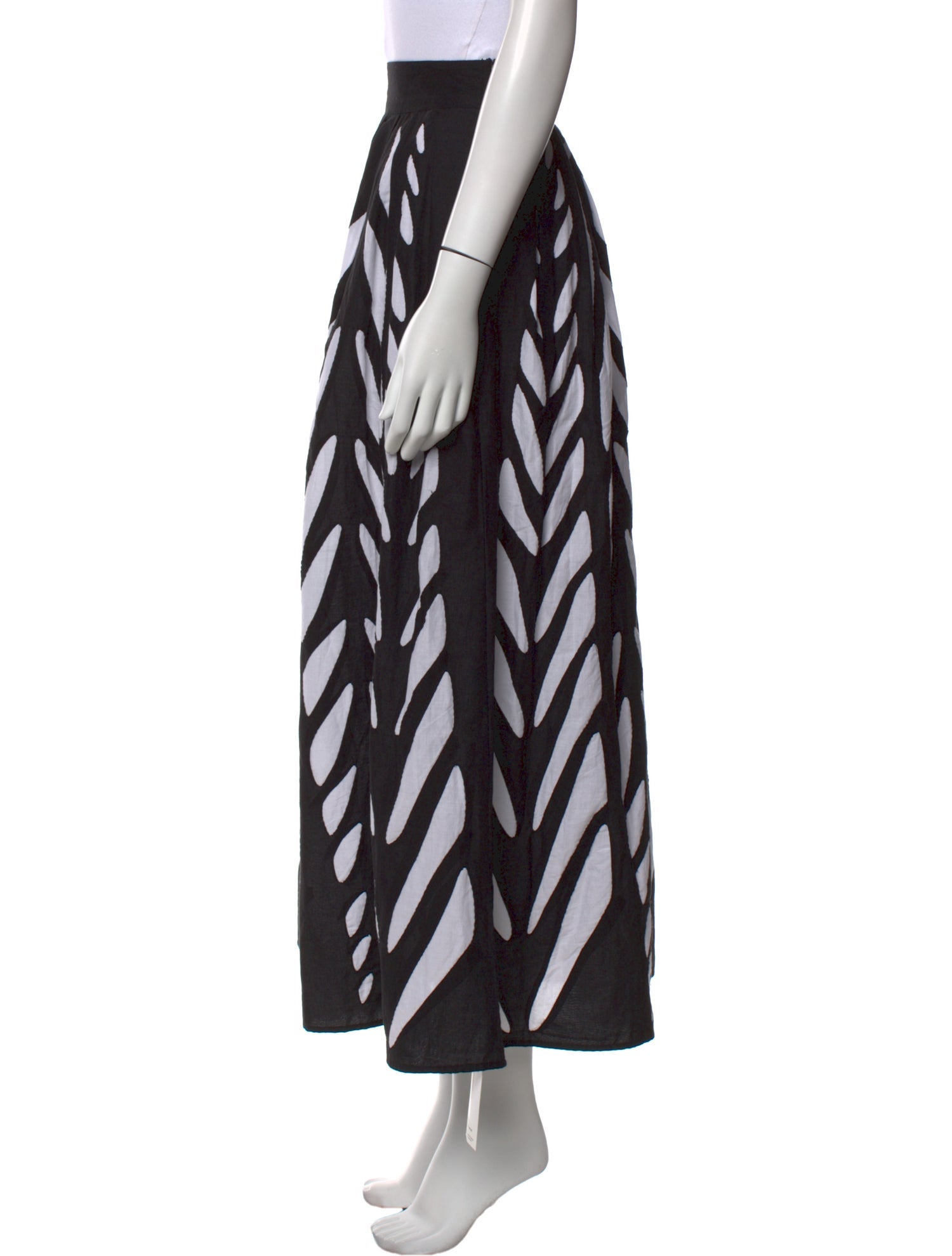 Banjanan Printed Midi Length Skirt