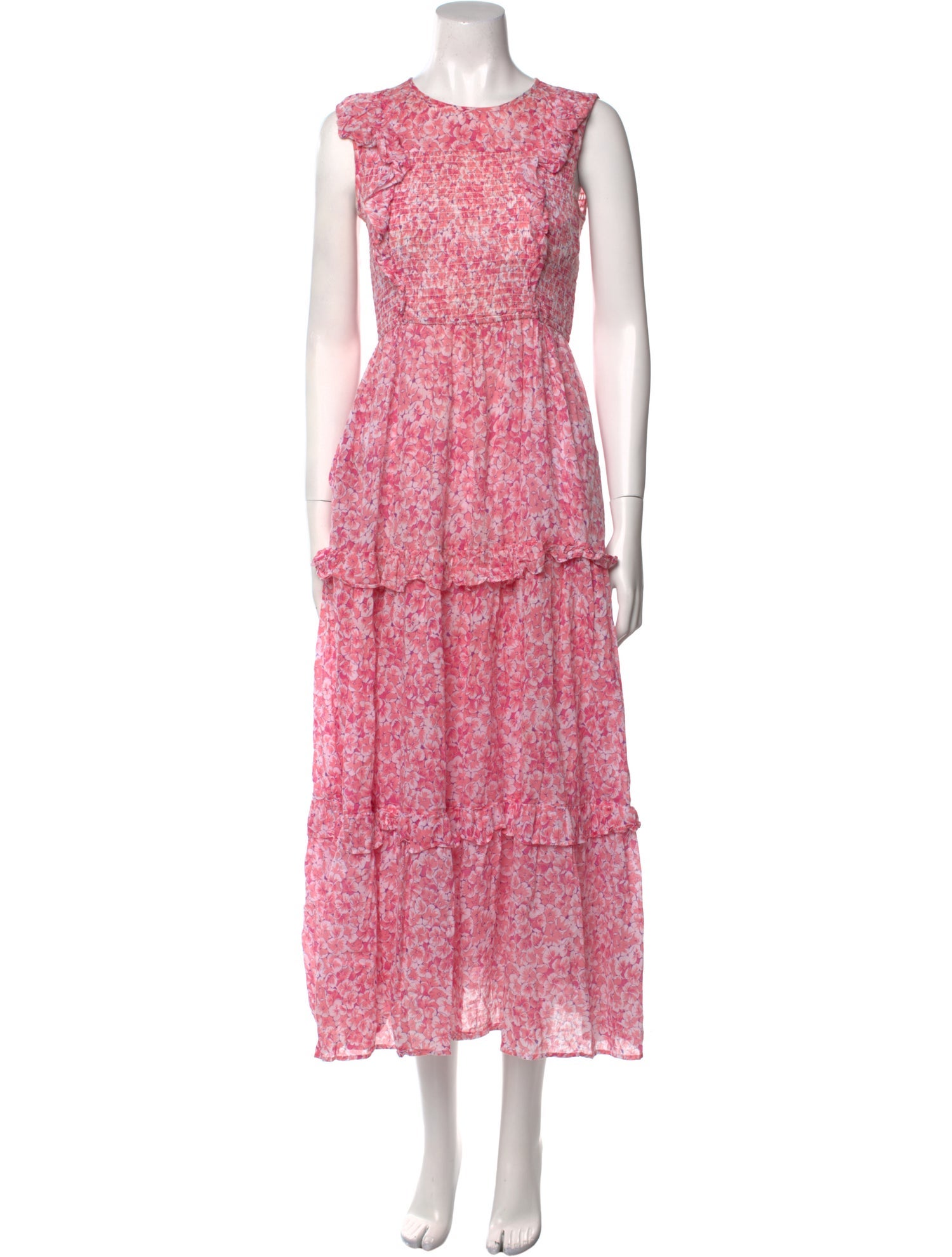 Banjanan Floral Print Long Dress