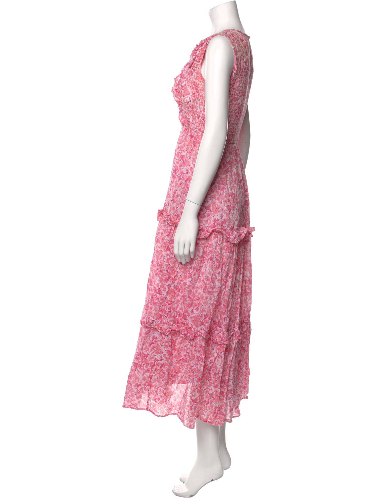 Banjanan Floral Print Long Dress