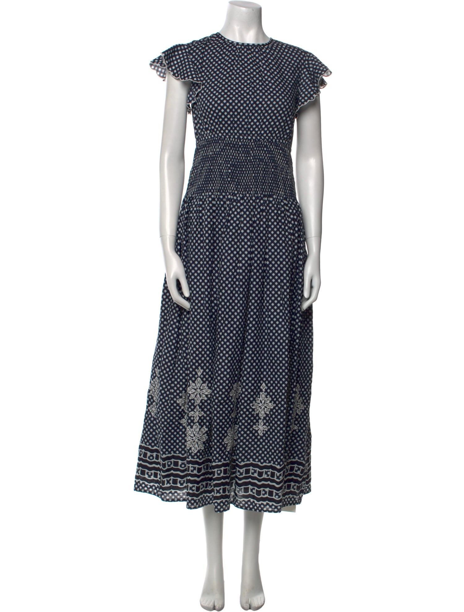 Banjanan Printed Long Dress