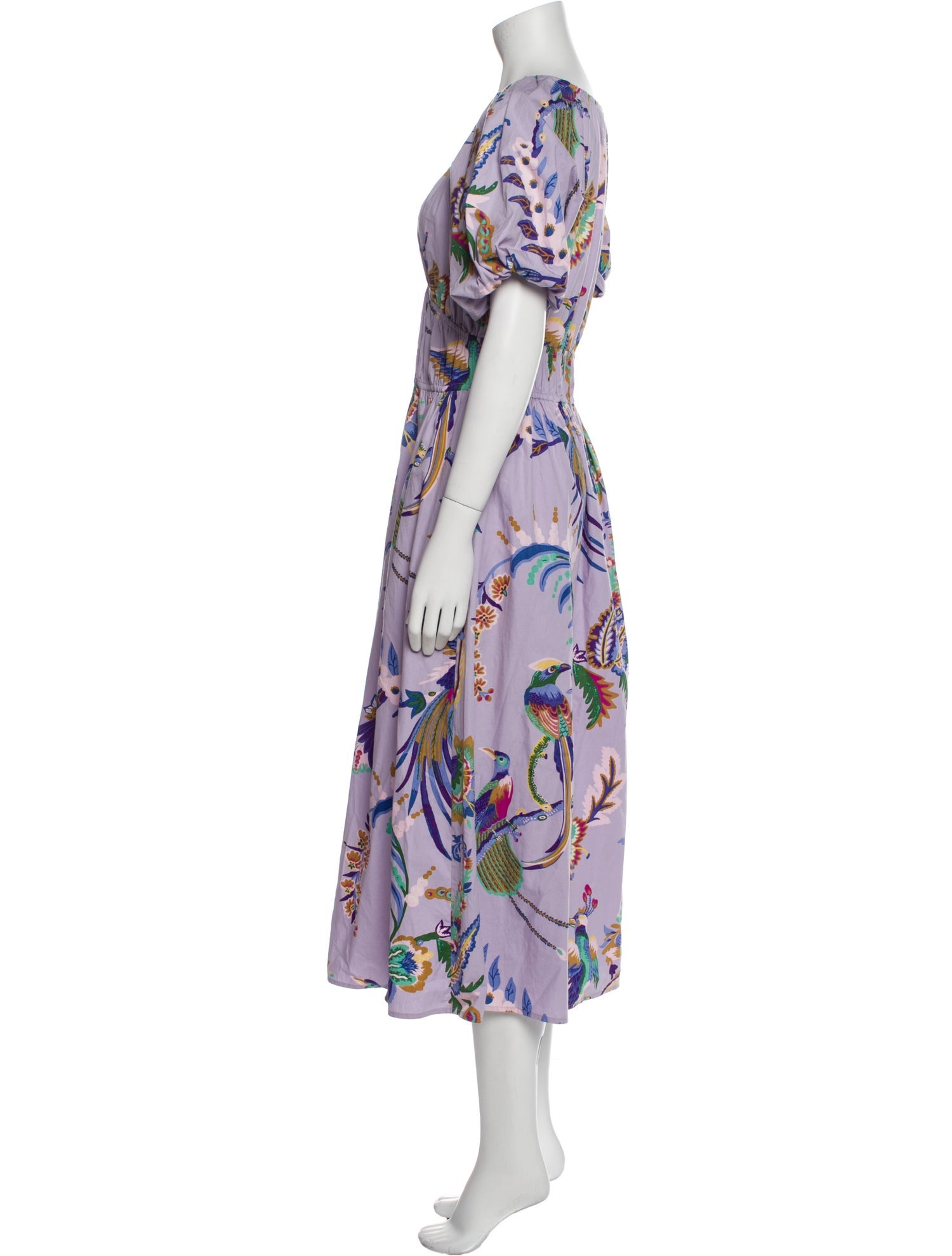 Banjanan Floral Print Long Dress