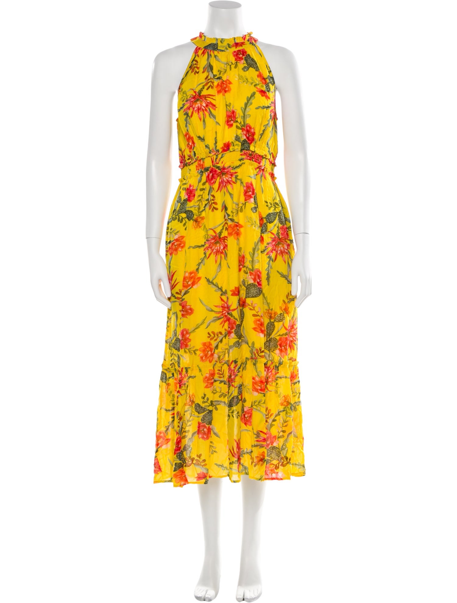 Banjanan Floral Print Long Dress