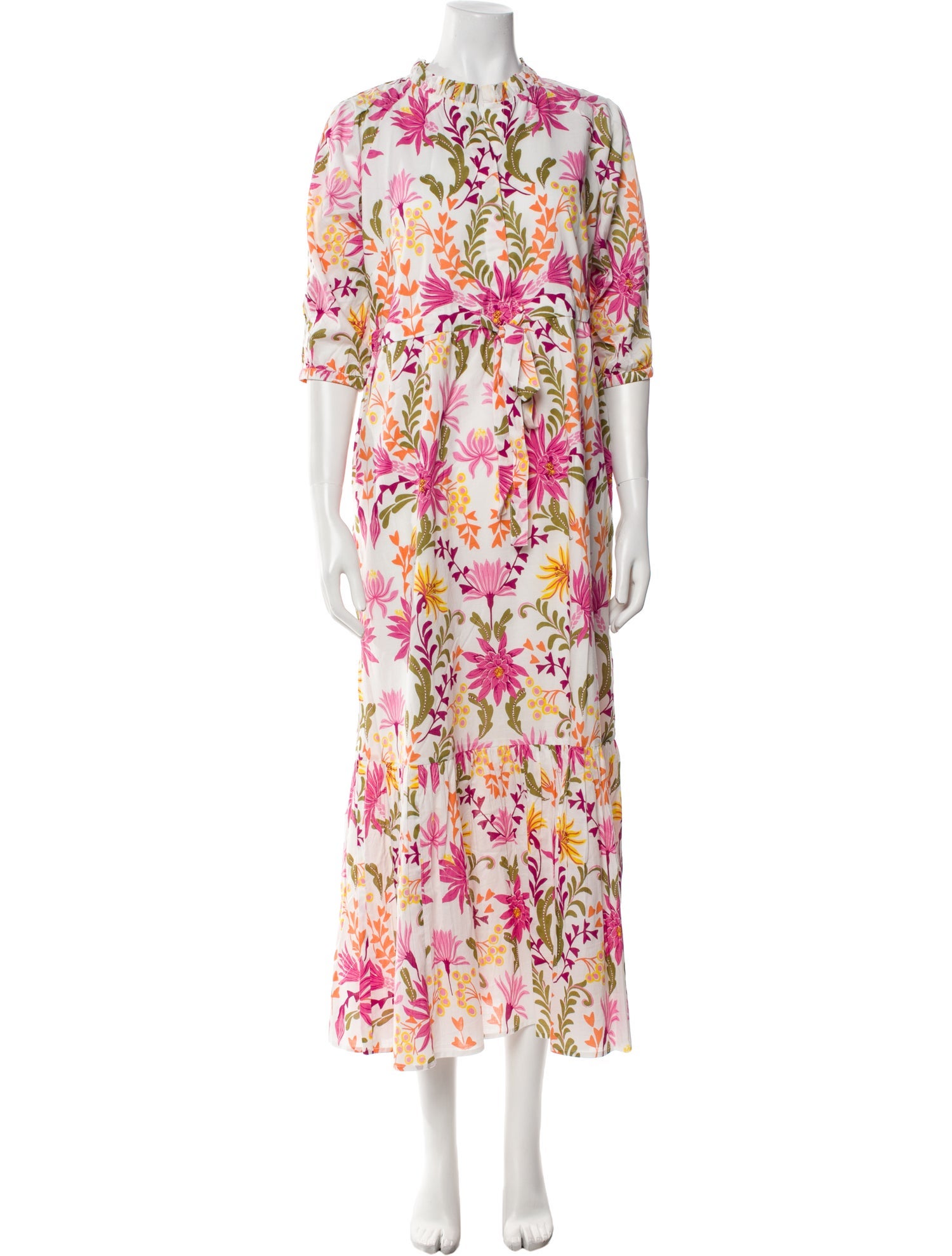 Banjanan Floral Print Long Dress w/ Tags