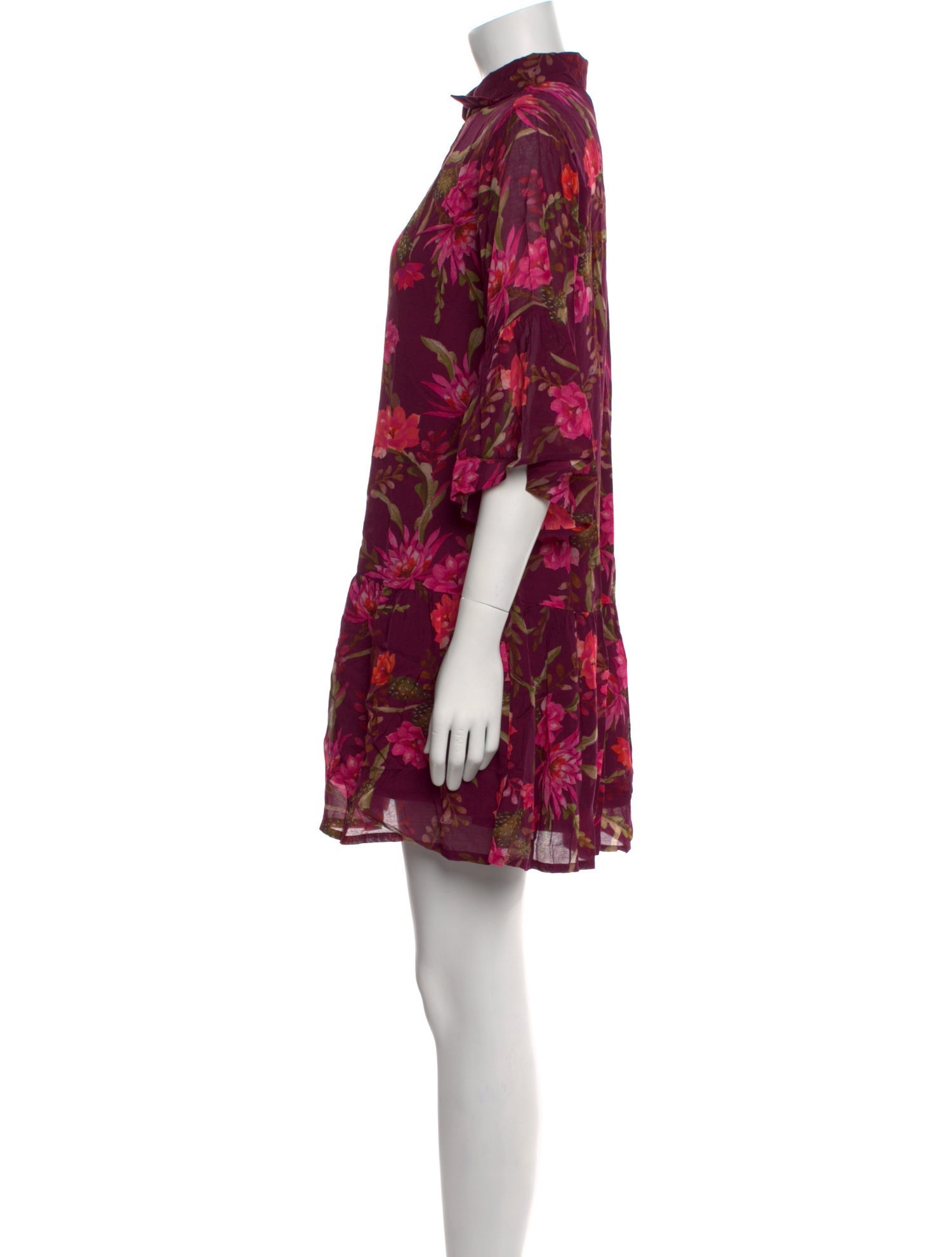Banjanan Floral Print Mini Dress w/ Tags