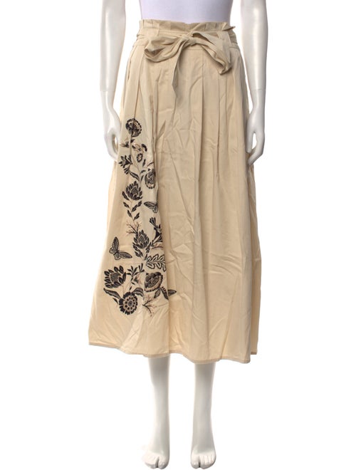 Banjanan Printed Midi Length Skirt