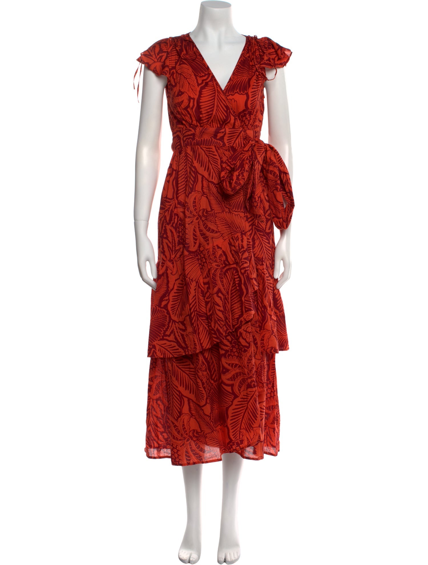 Banjanan Printed Long Dress