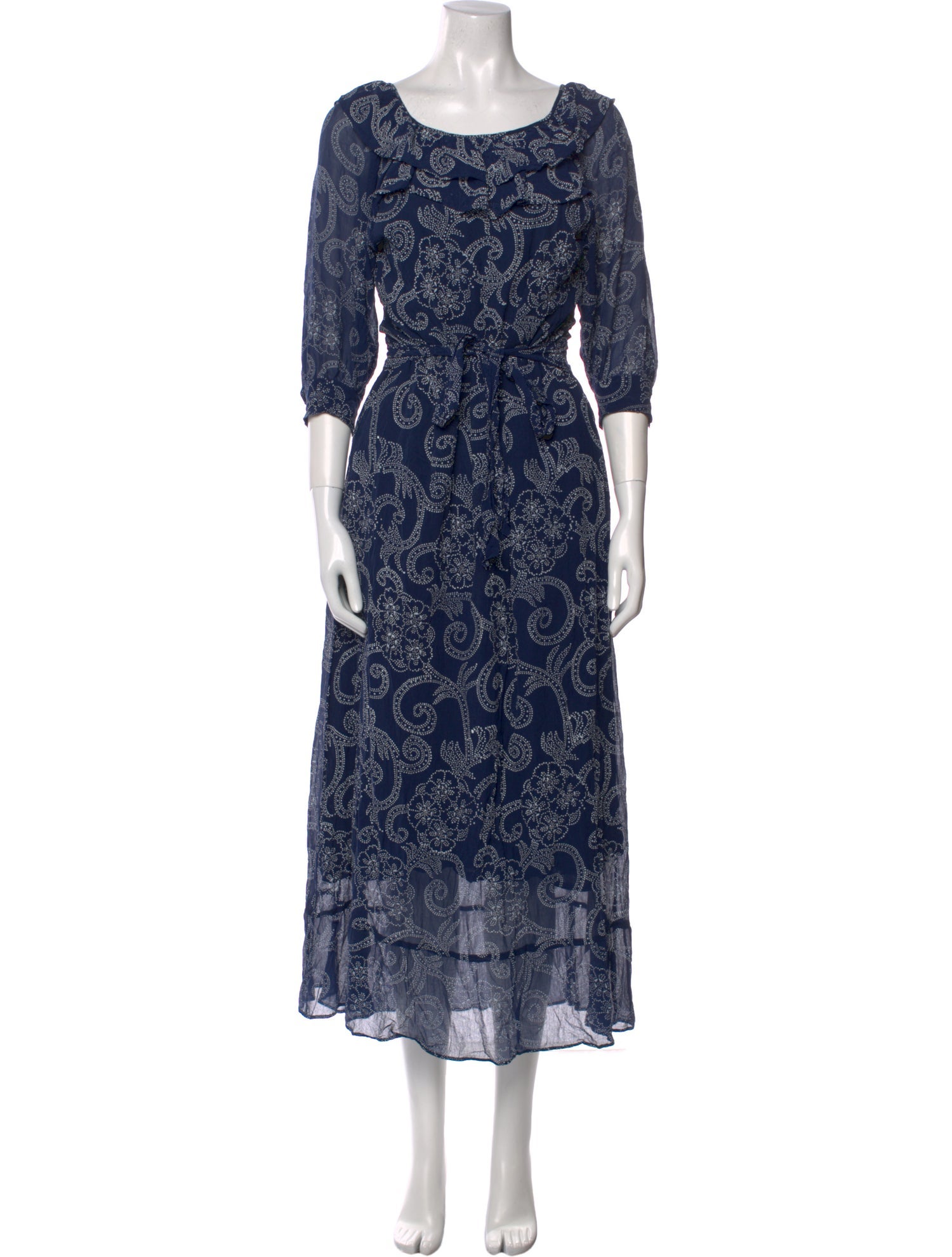 Banjanan Printed Long Dress