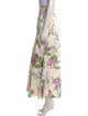 Banjanan Floral Print Midi Length Skirt