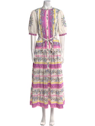Banjanan Printed Long Dress