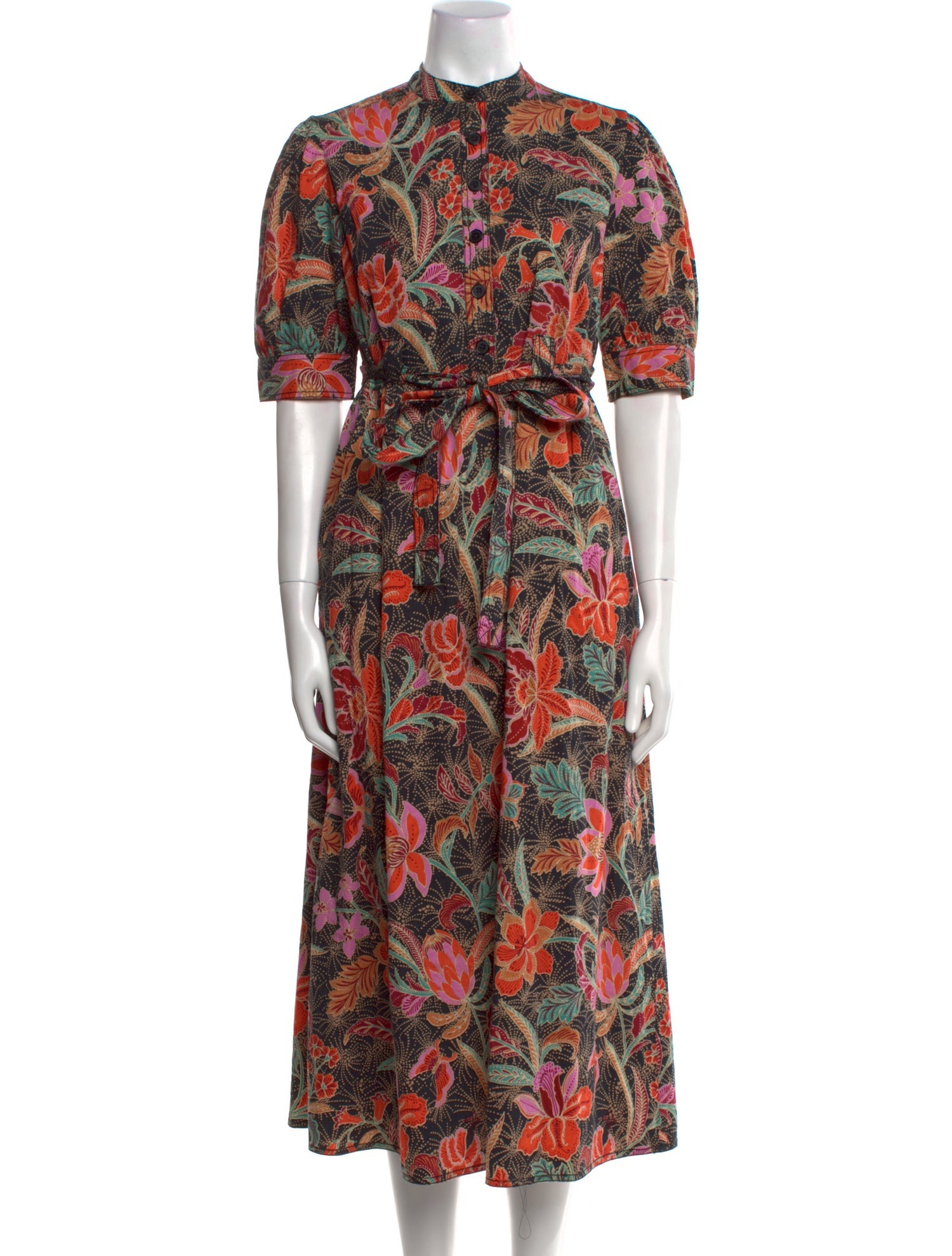 Banjanan Printed Midi Length Dress w/ Tags