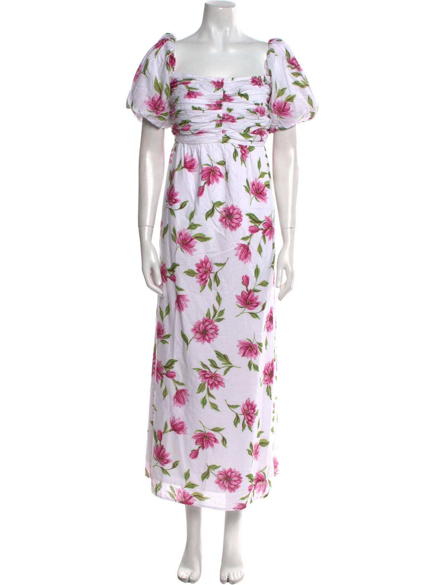 Banjanan Floral Print Long Dress