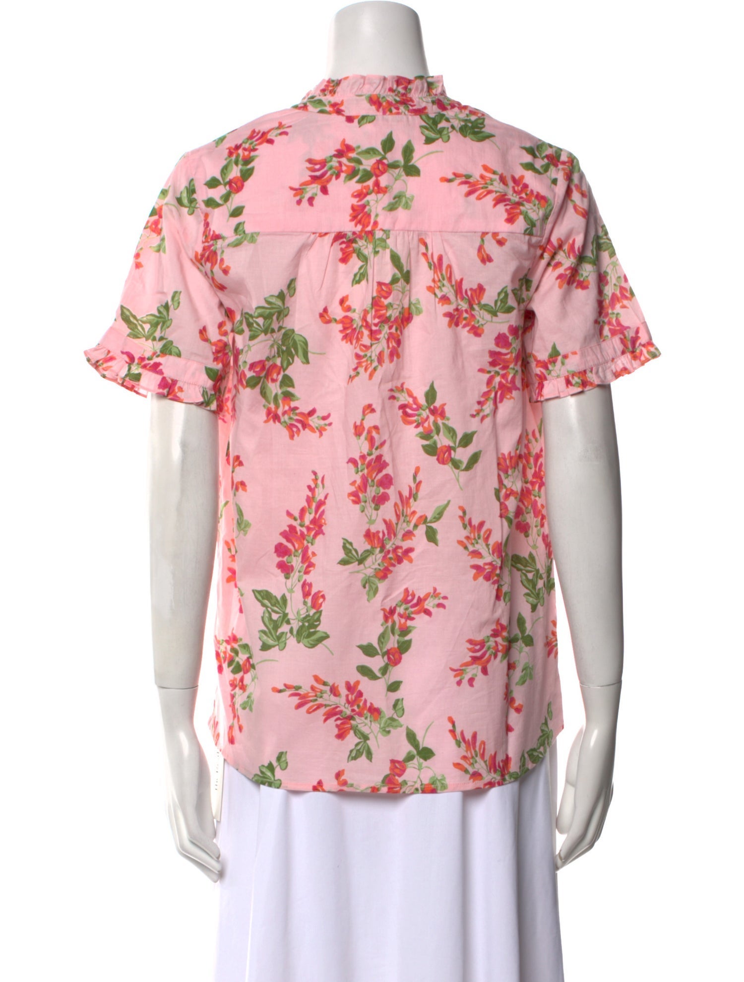 Banjanan Floral Print V-Neck Blouse w/ Tags