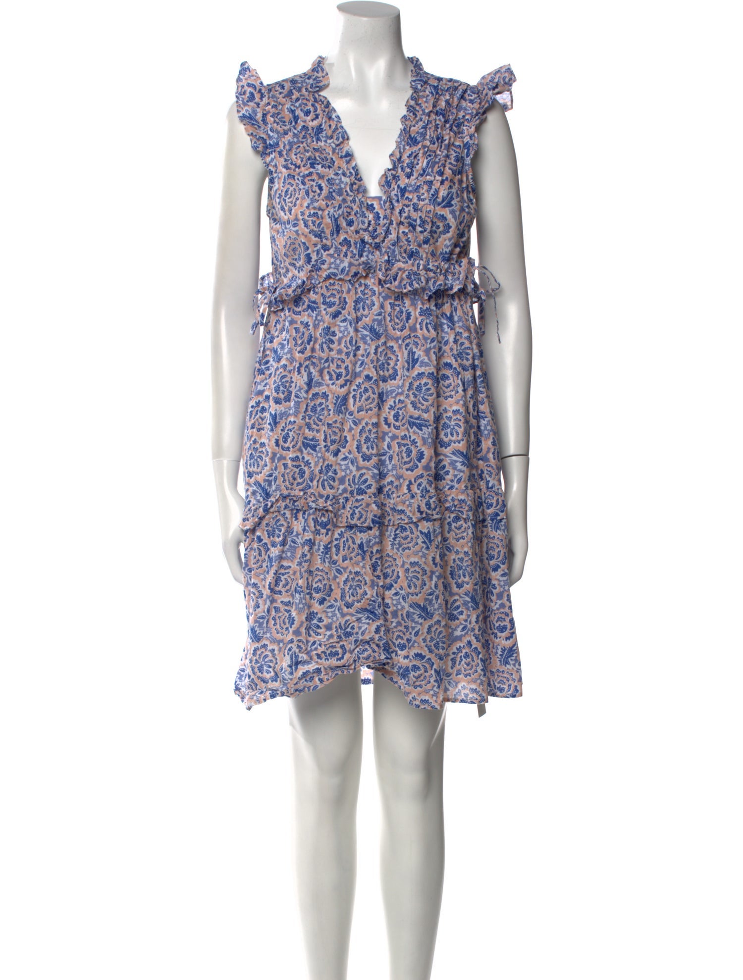 Banjanan Floral Print Knee-Length Dress w/ Tags