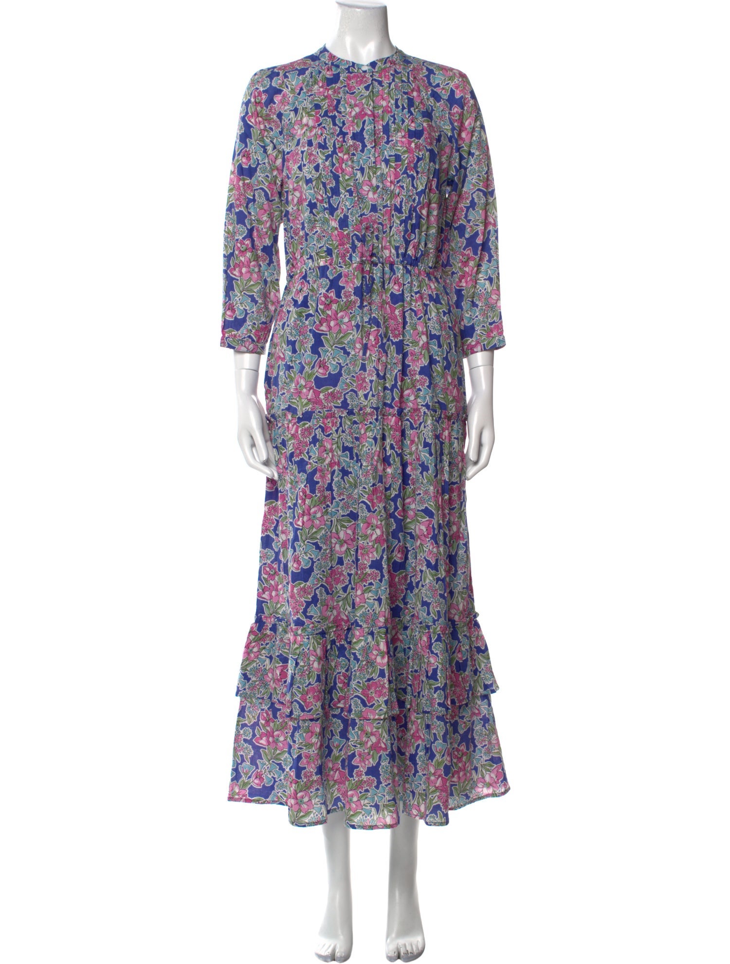 Banjanan Floral Print Long Dress w/ Tags