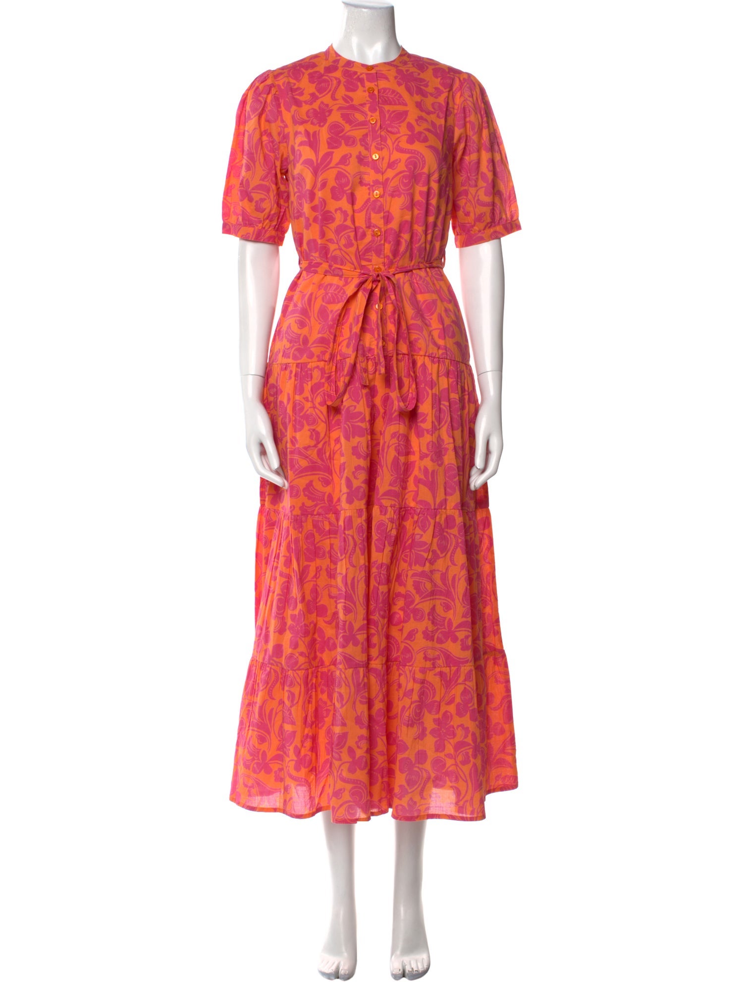 Banjanan Floral Print Long Dress w/ Tags