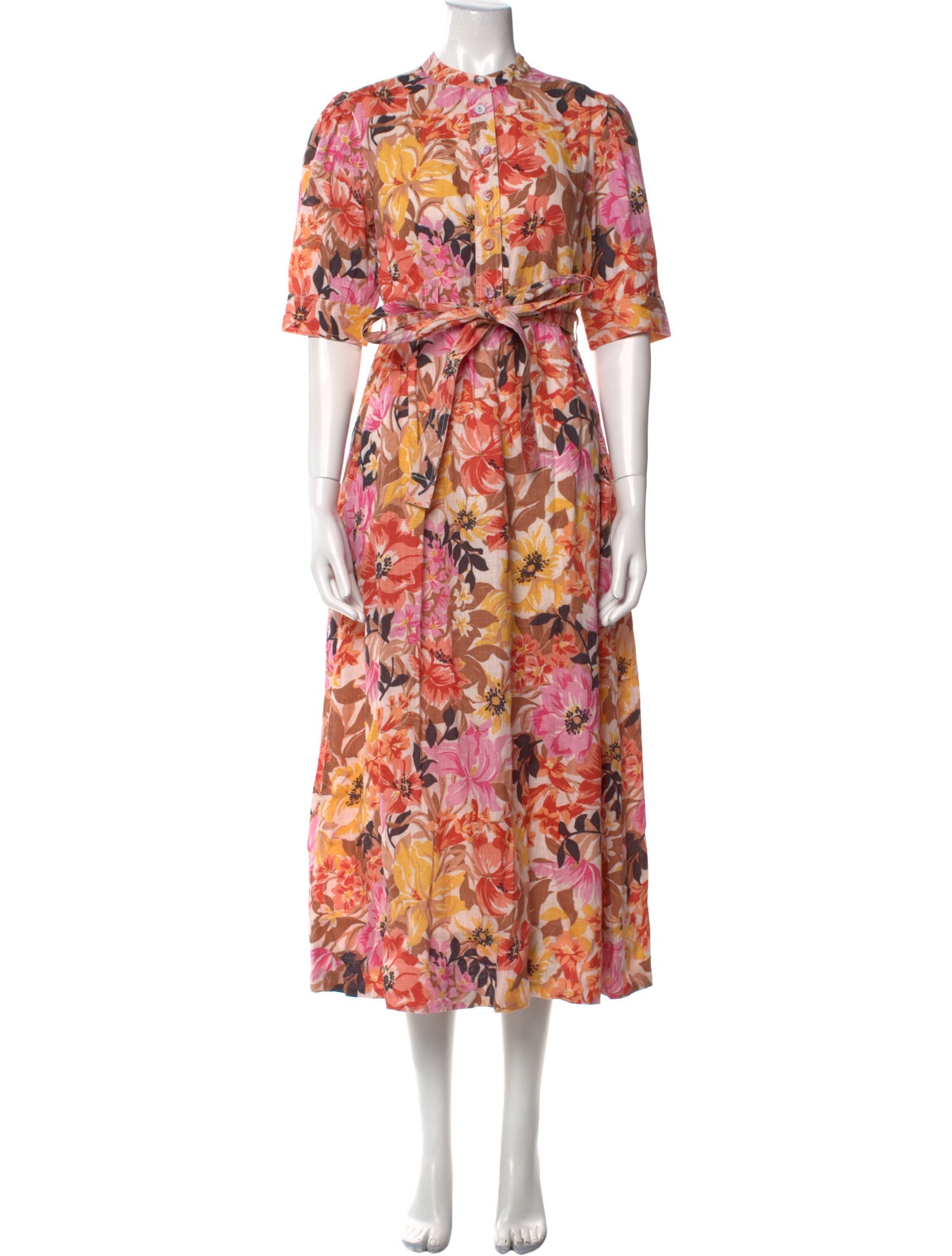 Banjanan Linen Long Dress w/ Tags