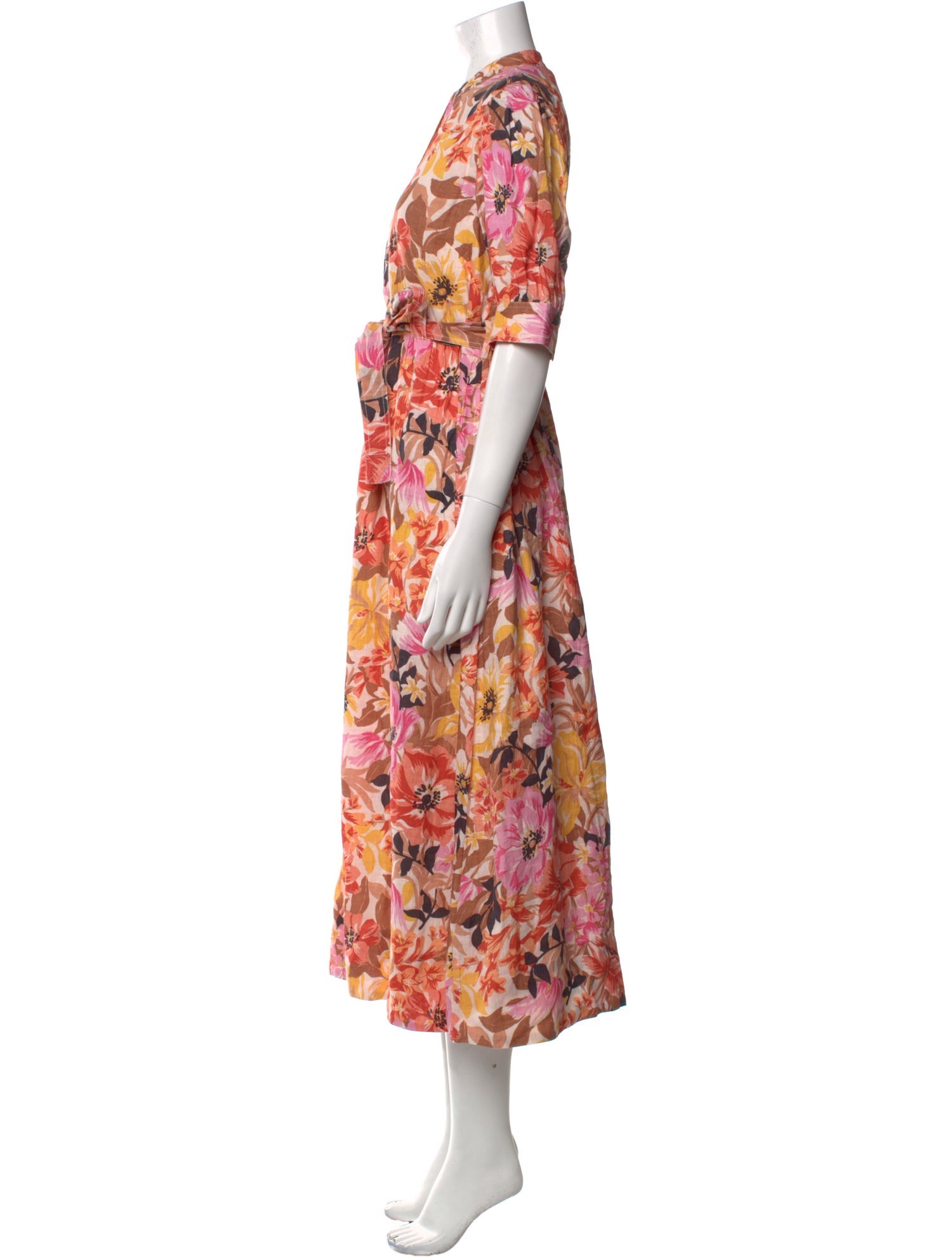 Banjanan Linen Long Dress w/ Tags