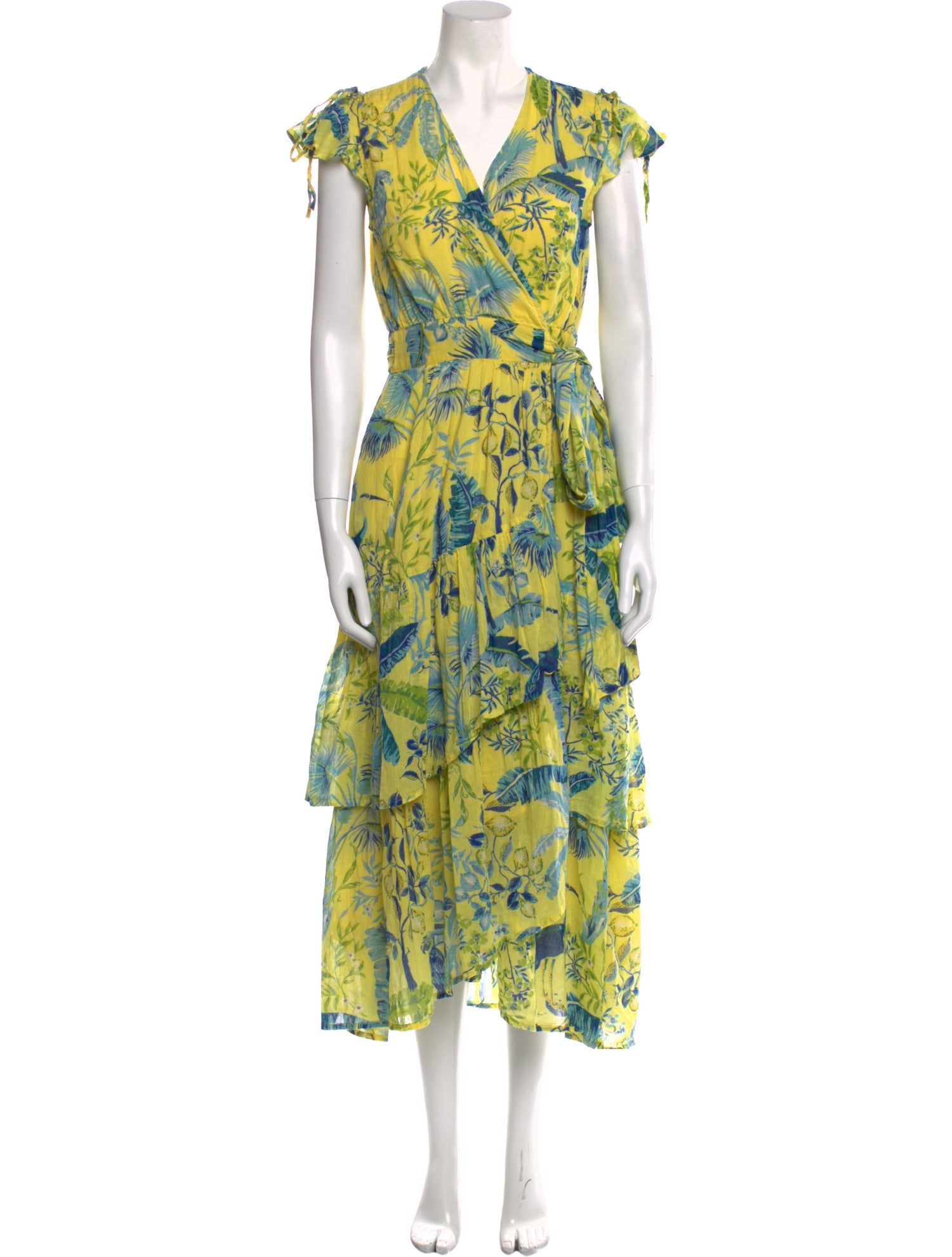 Banjanan Floral Print Long Dress