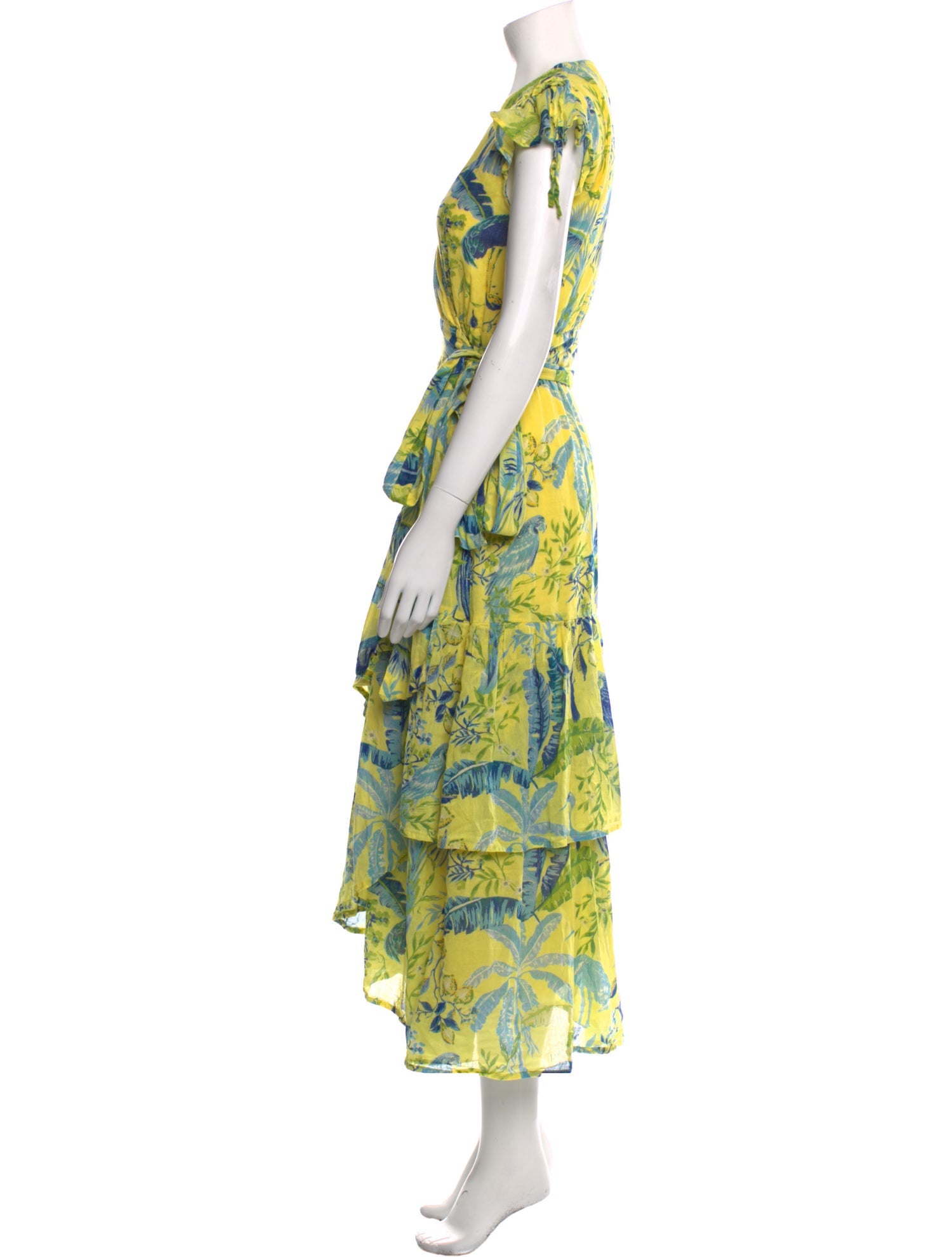 Banjanan Floral Print Long Dress