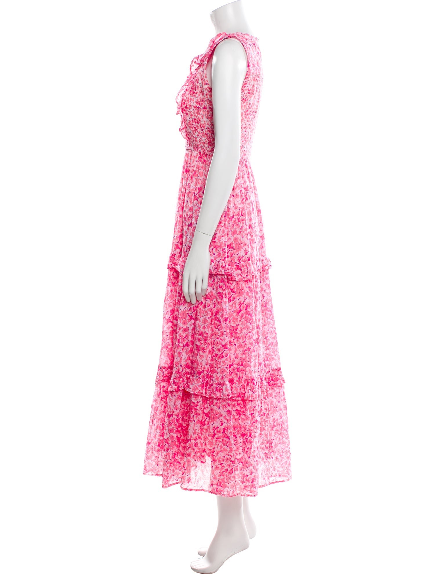 Banjanan Floral Print Long Dress