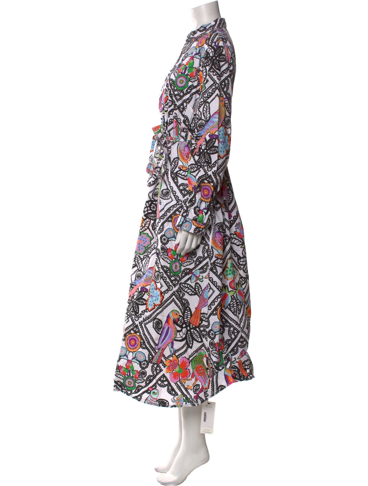 Banjanan Floral Print Long Dress