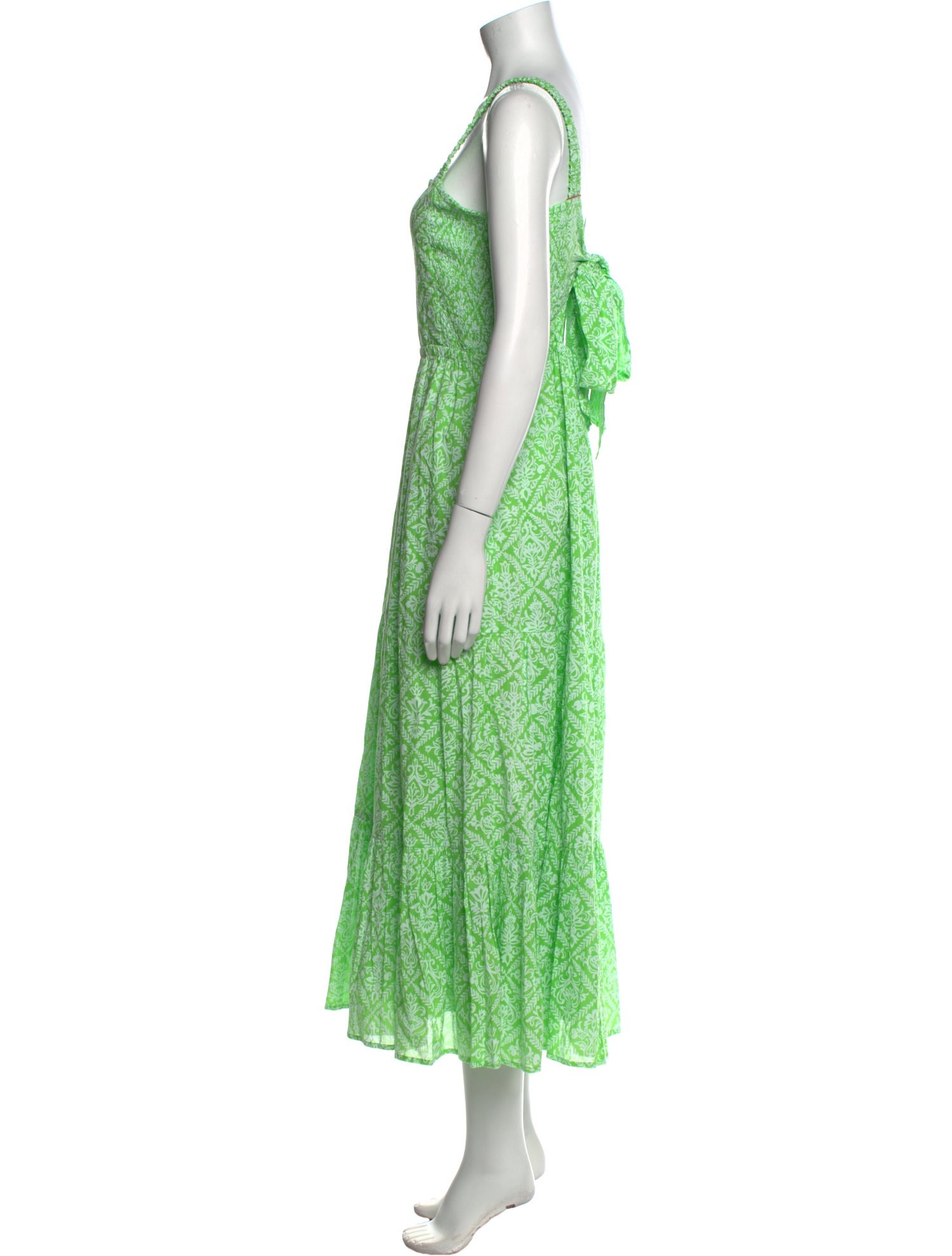 Banjanan Printed Long Dress w/ Tags