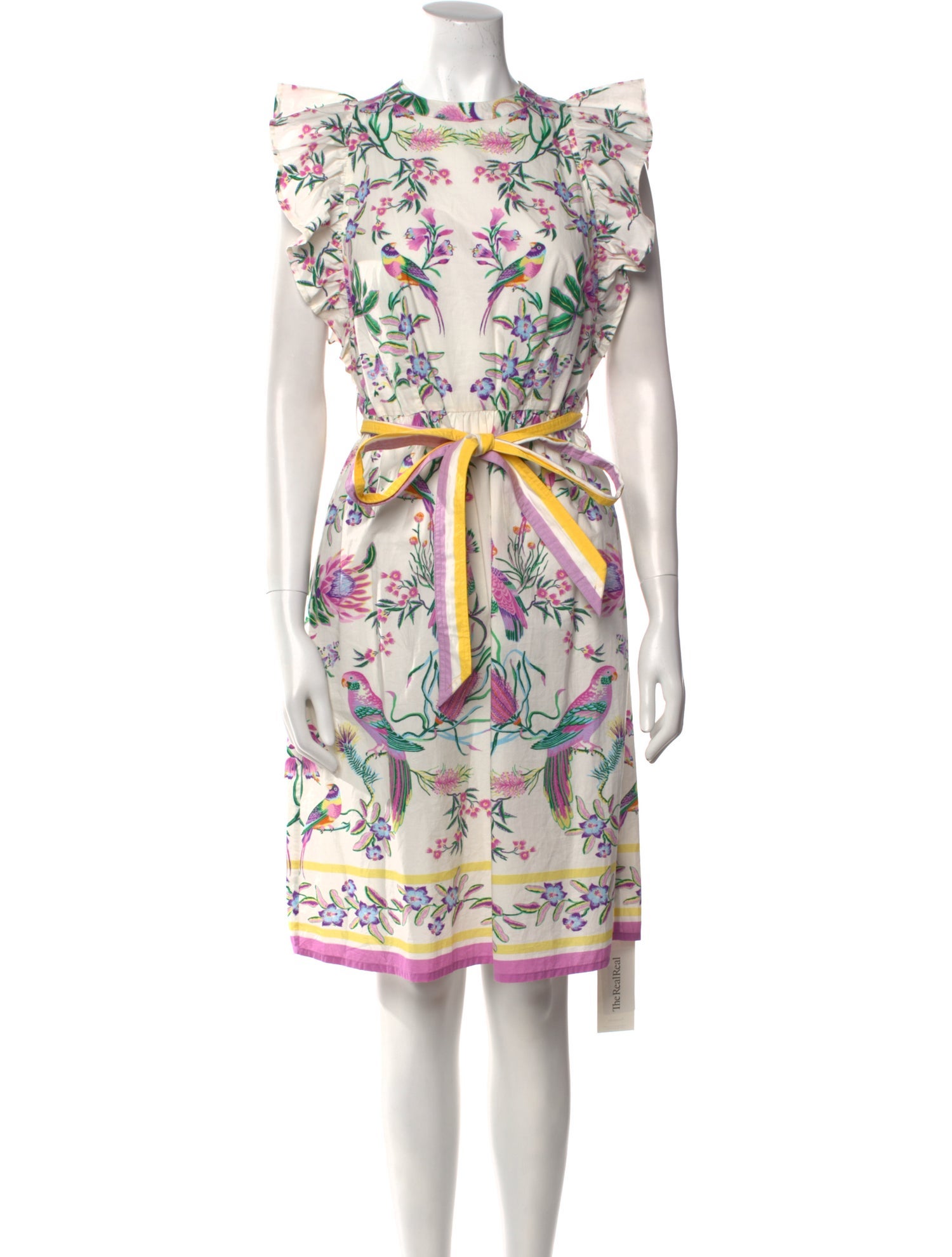 Banjanan Printed Knee-Length Dress
