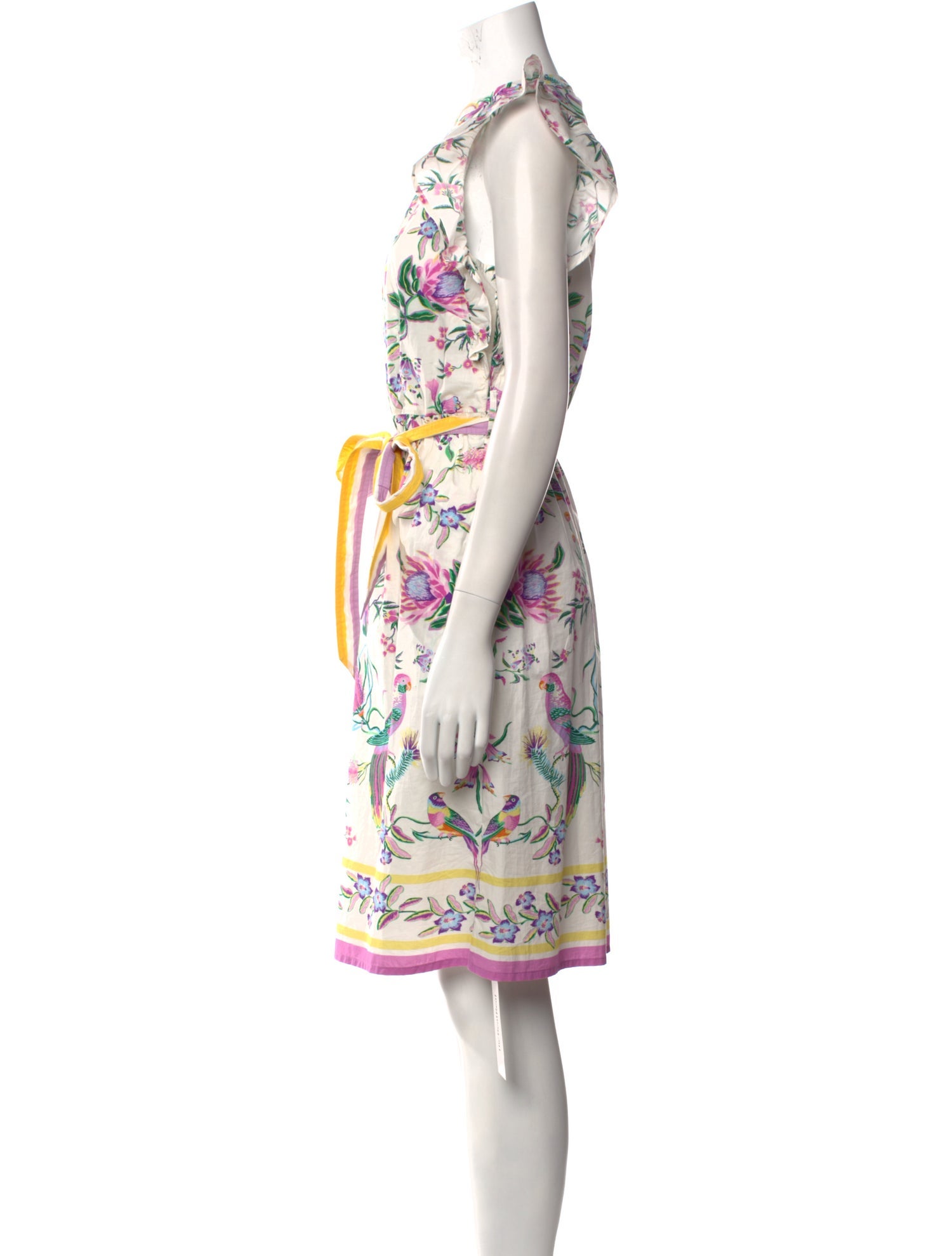 Banjanan Printed Knee-Length Dress