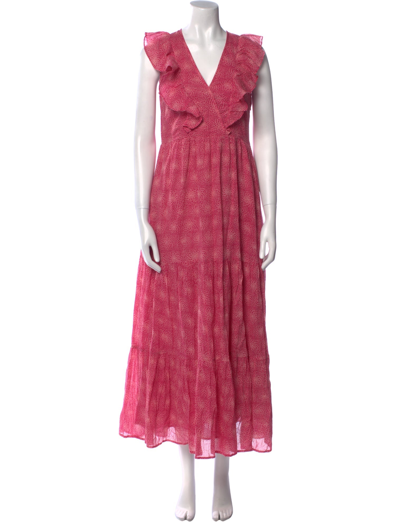 Banjanan Floral Print Long Dress