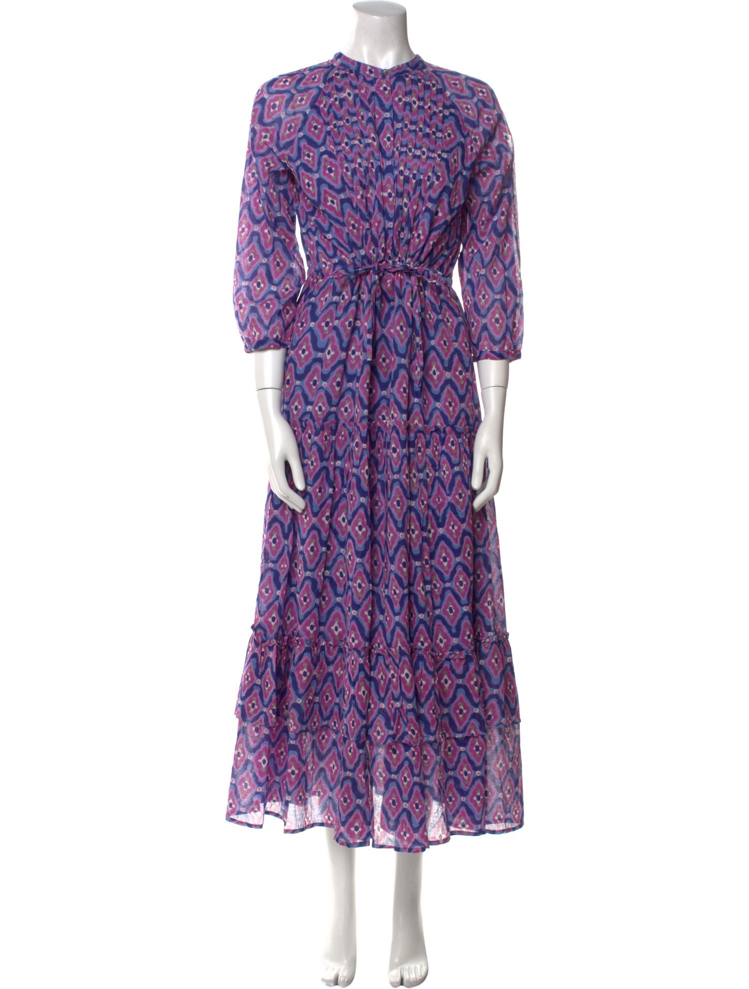 Banjanan Printed Long Dress