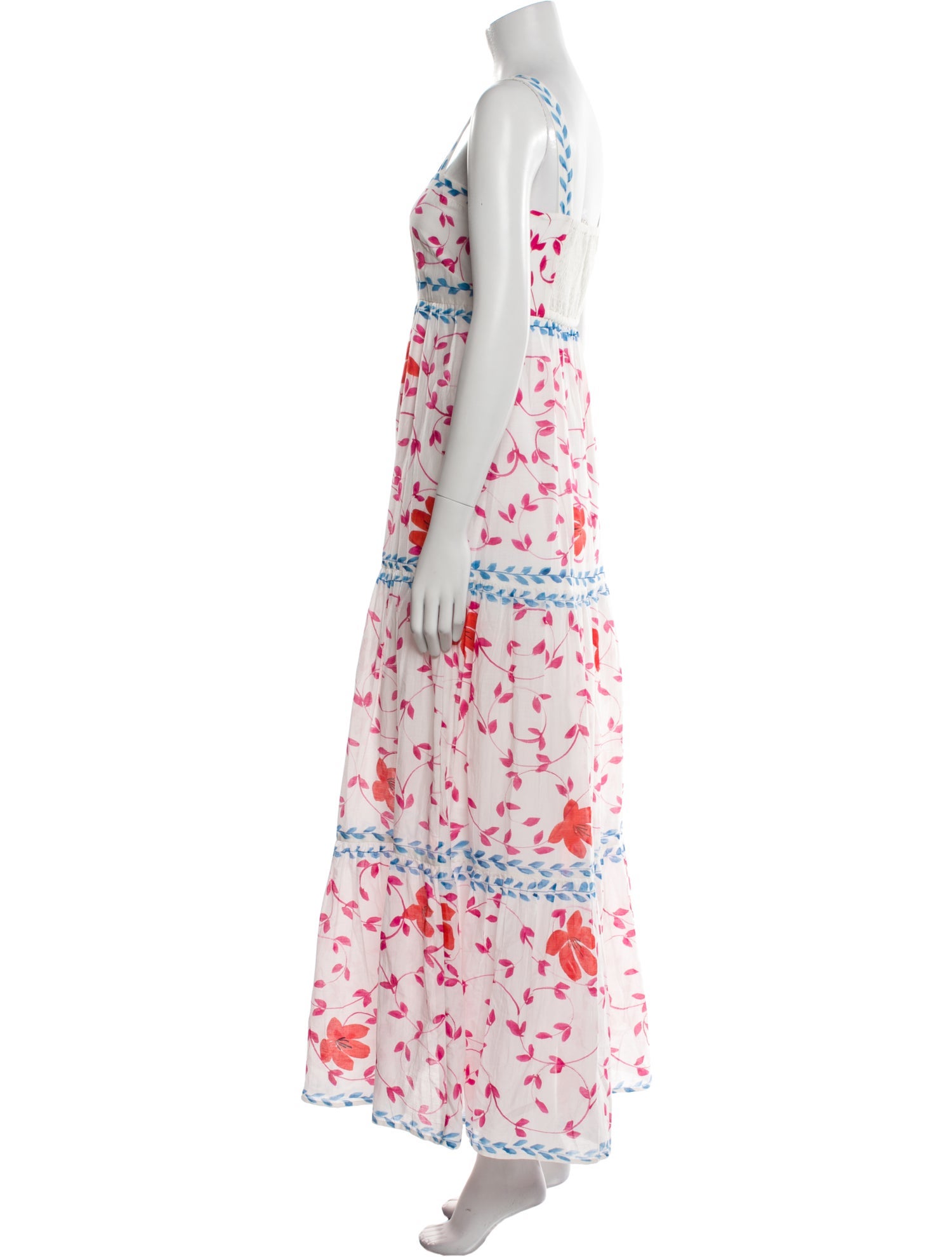Banjanan Floral Print Long Dress w/ Tags