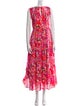 Banjanan Floral Print Long Dress