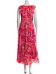 Banjanan Floral Print Long Dress